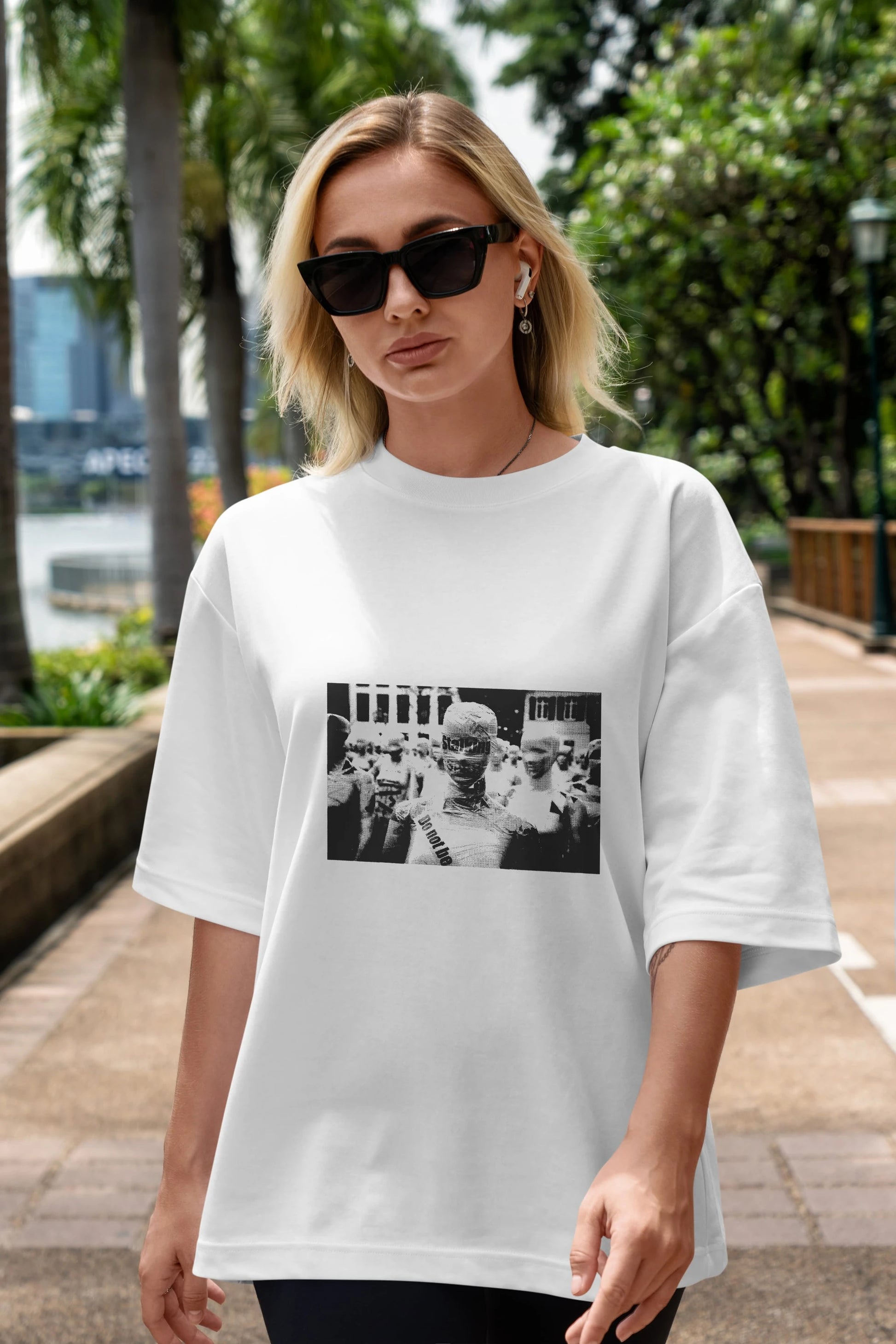 Artificial Intelligence Ön Baskılı Oversize t-shirt Erkek Kadın Unisex
