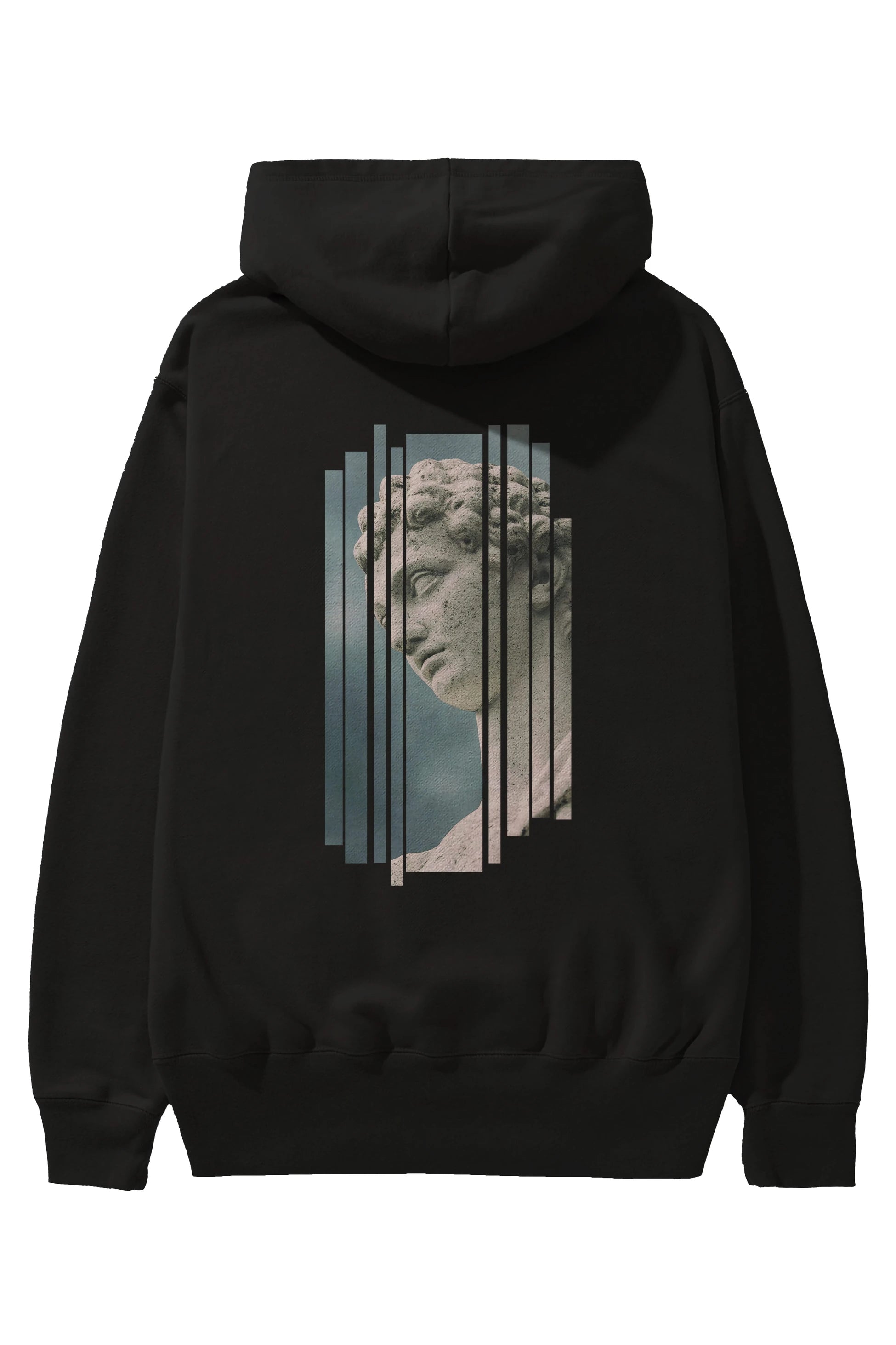 Aesthetic Sculpture Art Arka Baskılı Oversize Hoodie Kapüşonlu Sweatshirt Erkek Kadın Unisex