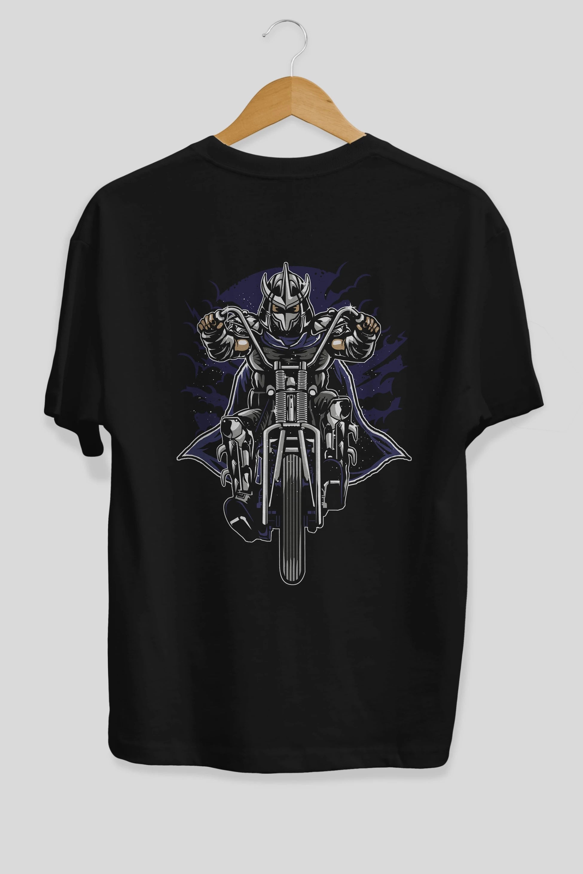 Shred Chopper Arka Baskılı Oversize t-shirt Erkek Kadın Unisex %100 Pamuk