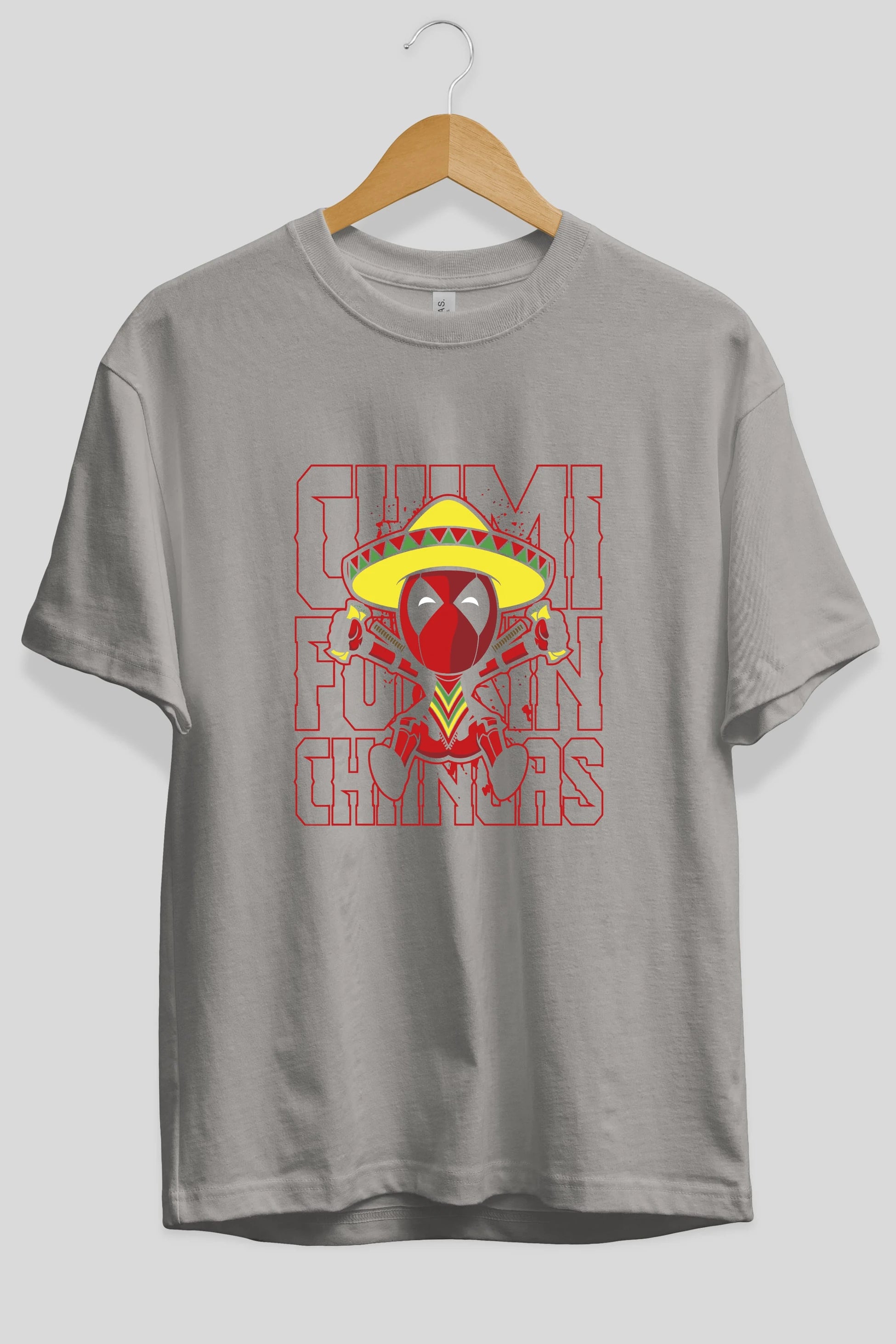 Deadpool (14) Ön Baskılı Oversize t-shirt Erkek Kadın Unisex %100 Pamuk Bisiklet Yaka tişort