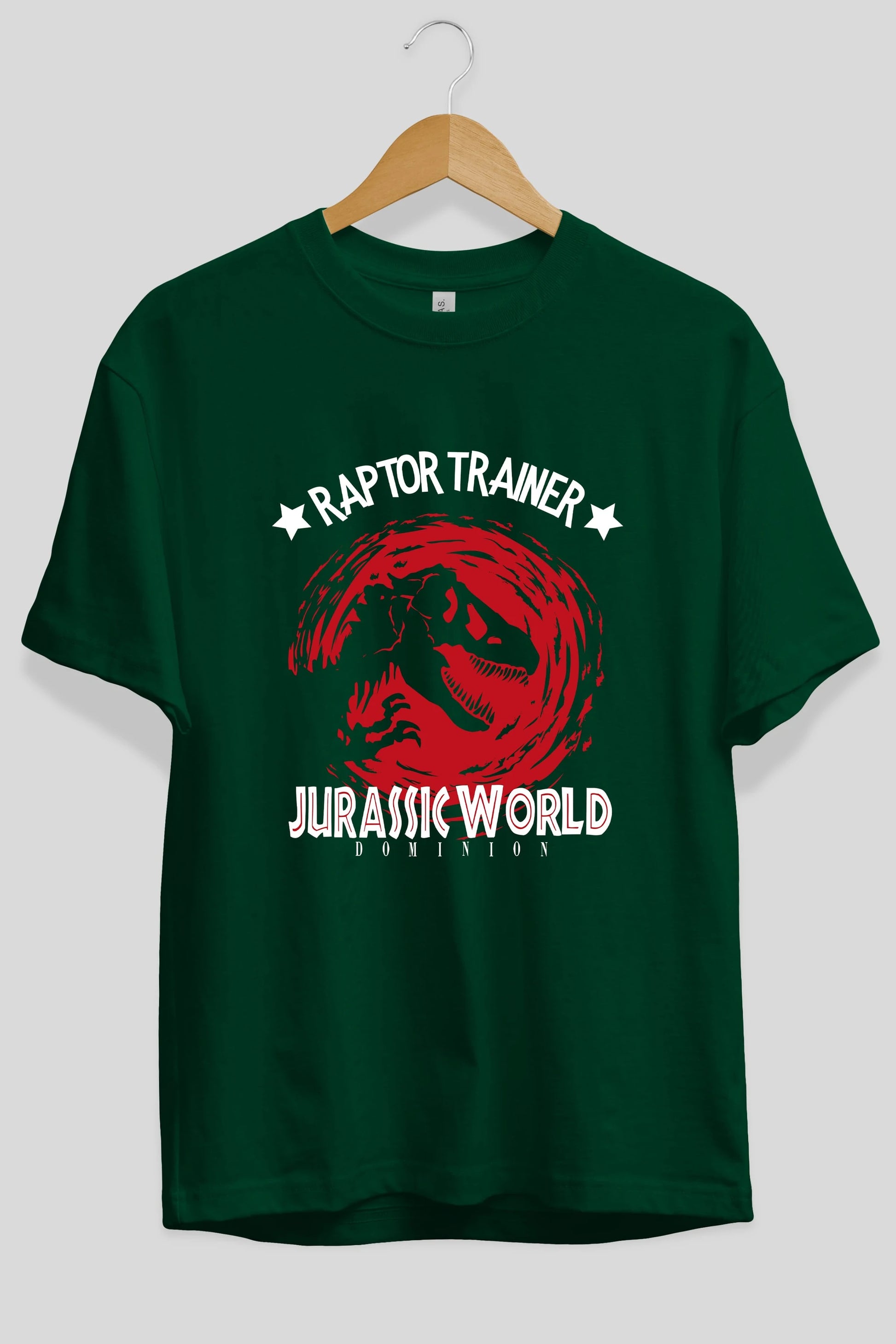 Jurassic Park (3) Ön Baskılı Oversize t-shirt Erkek Kadın Unisex %100 Pamuk Bisiklet Yaka tişort