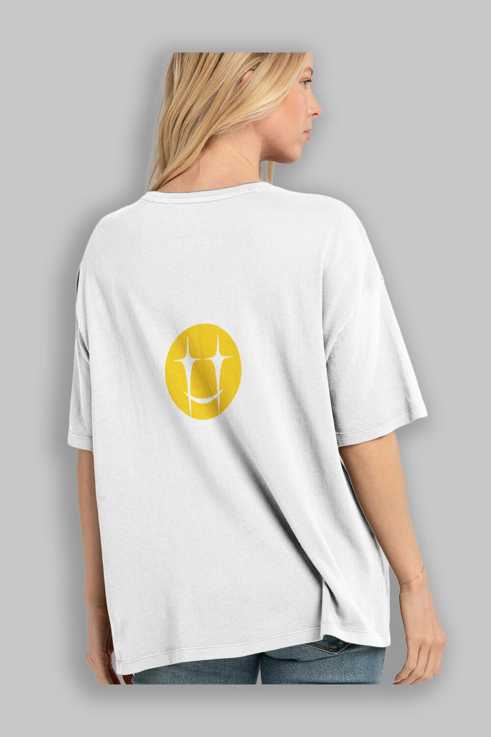 Youth Culture Arka Baskılı Oversize t-shirt Erkek Kadın Unisex