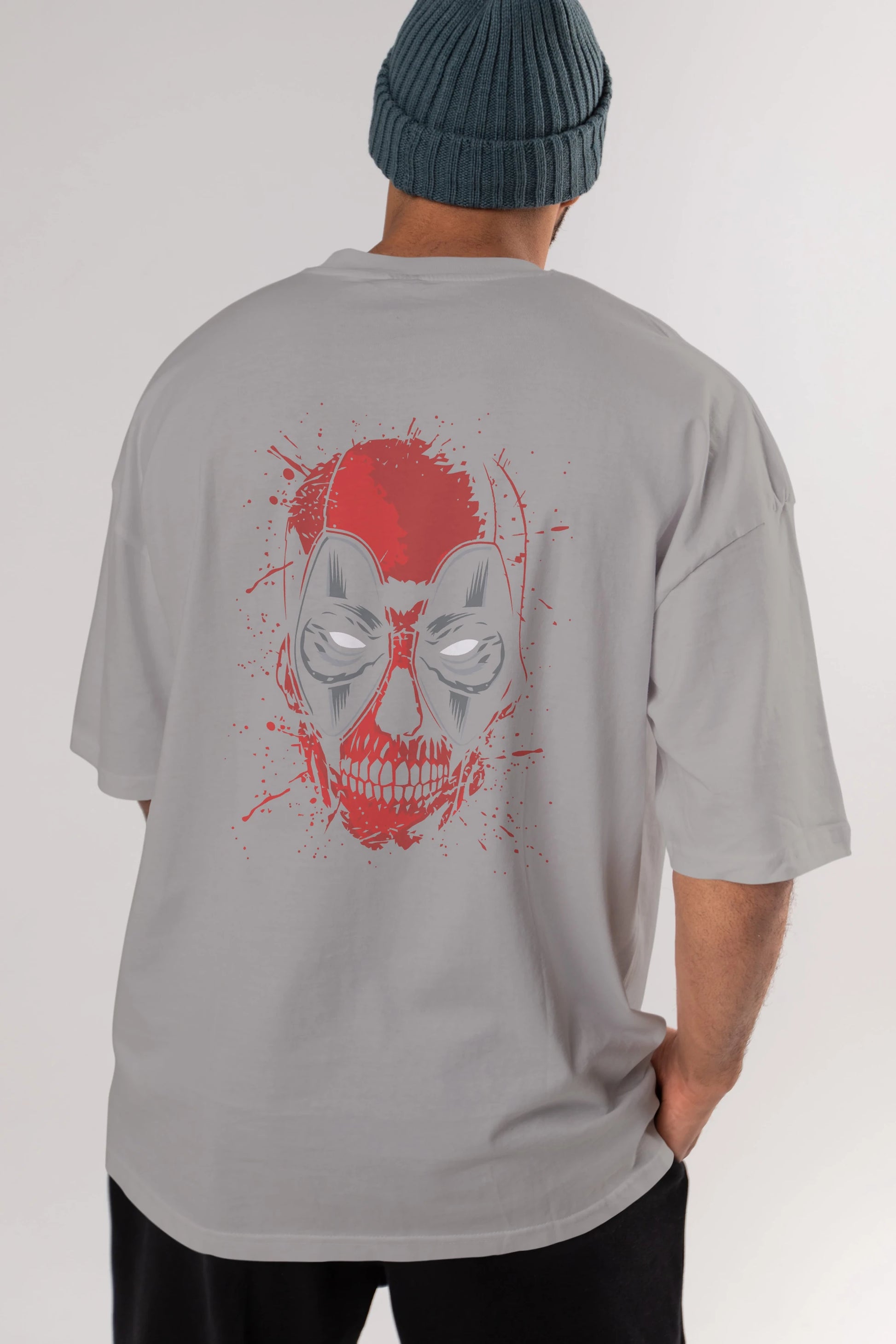 Deadpool (3) Arka Baskılı Oversize t-shirt Erkek Kadın Unisex %100 Pamuk Bisiklet Yaka tişort
