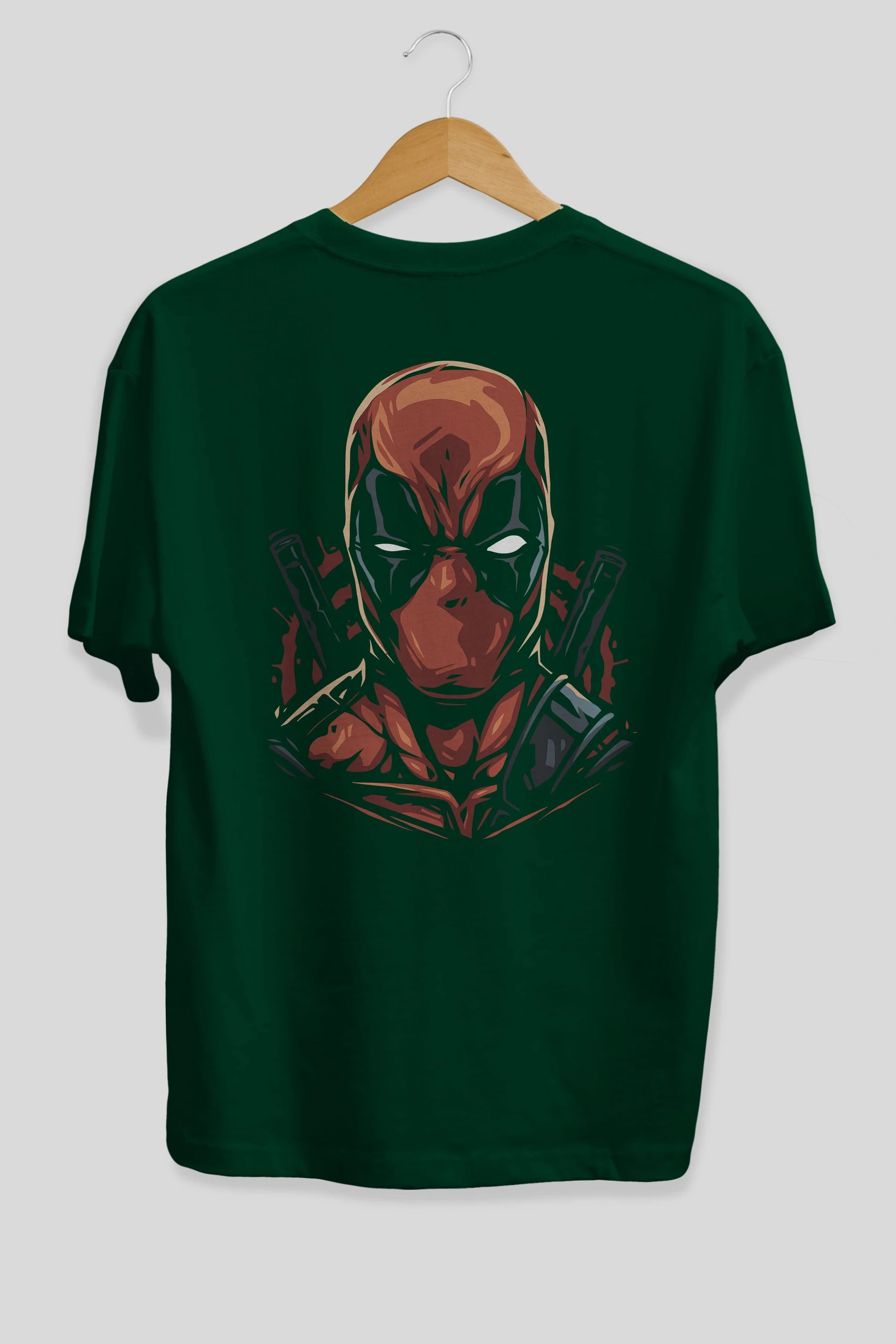 Deadpool (10) Arka Baskılı Oversize t-shirt Erkek Kadın Unisex %100 Pamuk Bisiklet Yaka tişort