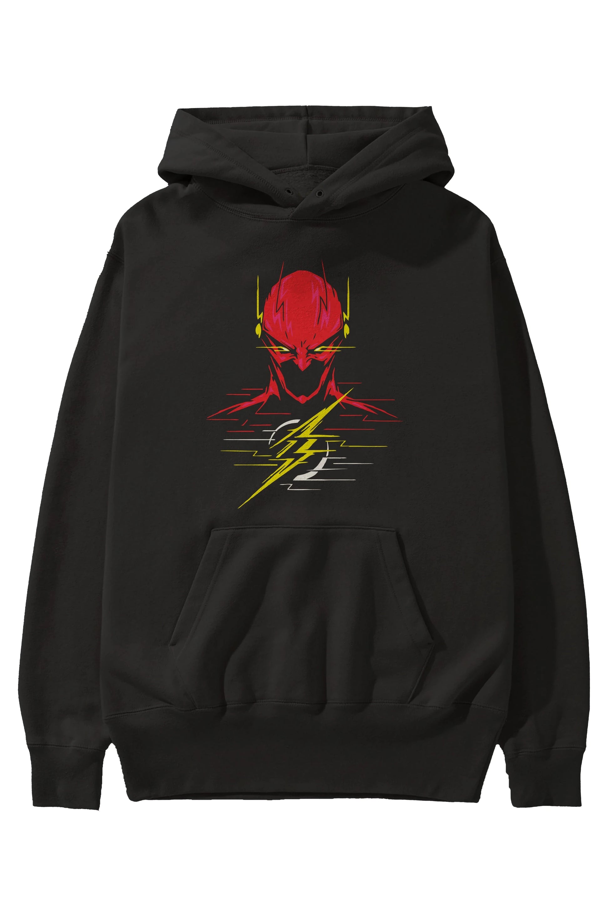 Flash Avengers (2) Ön Baskılı Hoodie Oversize Kapüşonlu Sweatshirt Erkek Kadın Unisex