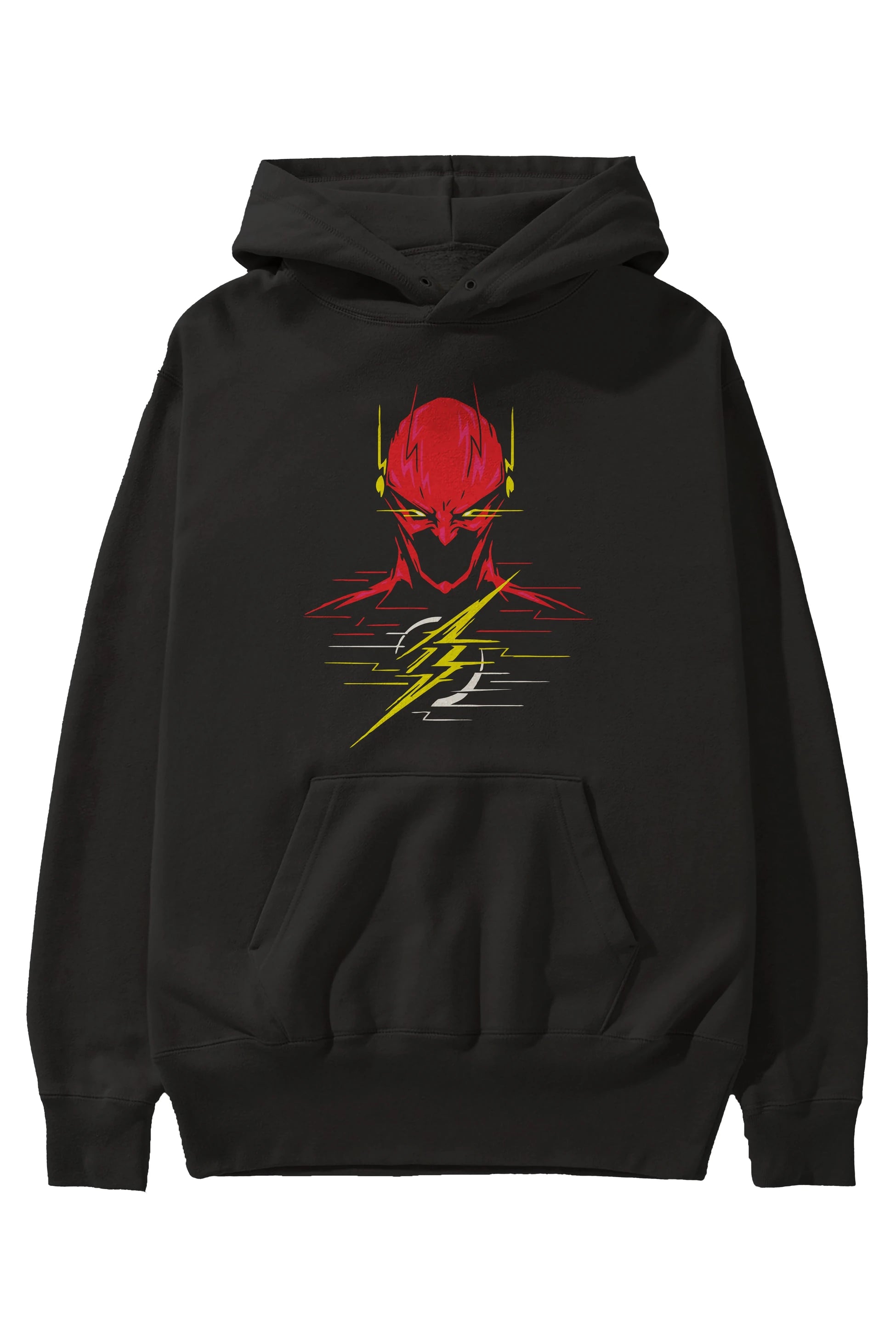 Flash Avengers (2) Ön Baskılı Hoodie Oversize Kapüşonlu Sweatshirt Erkek Kadın Unisex