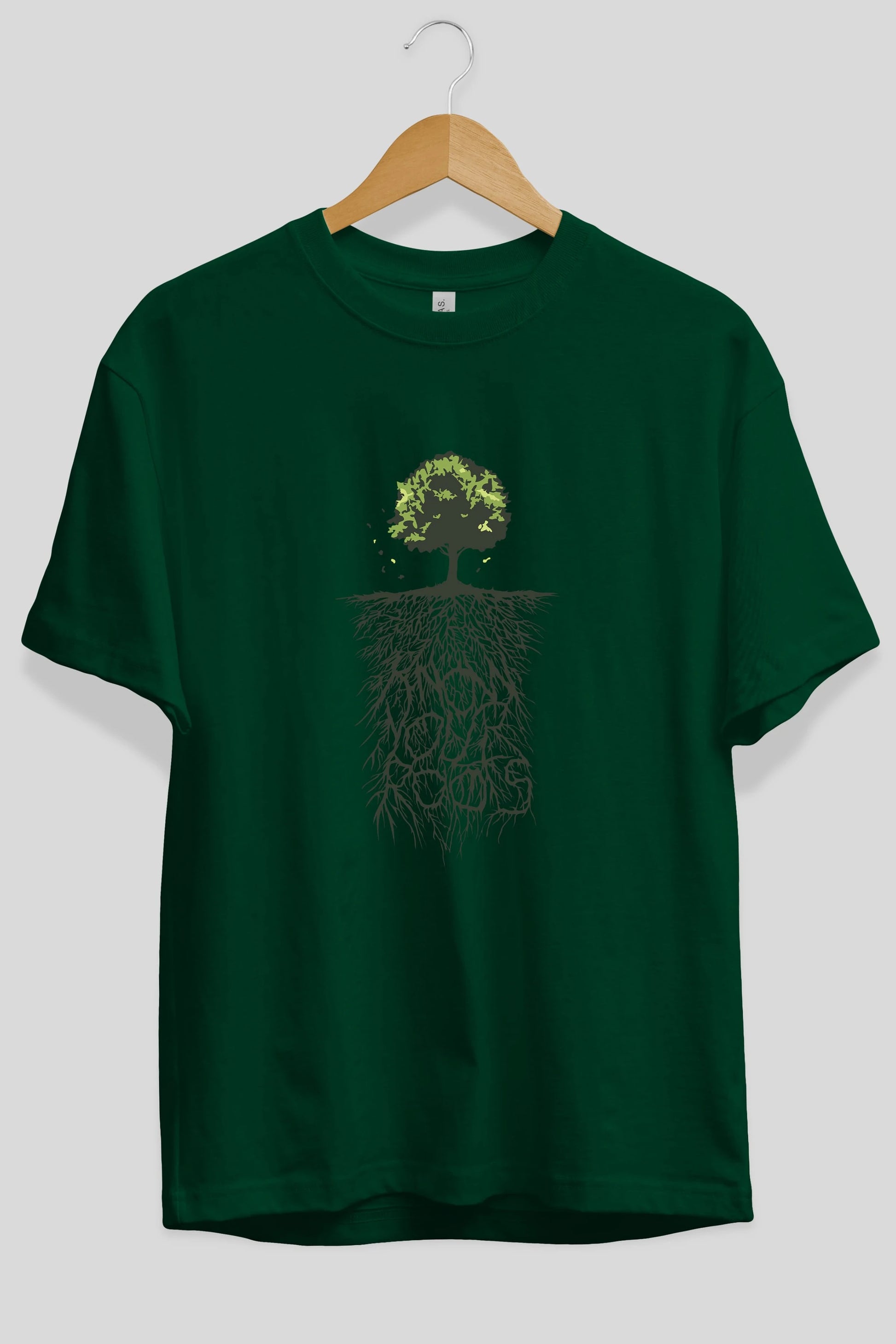 Know Your Roots Ön Baskılı Oversize t-shirt %100 pamuk Erkek Kadın Unisex