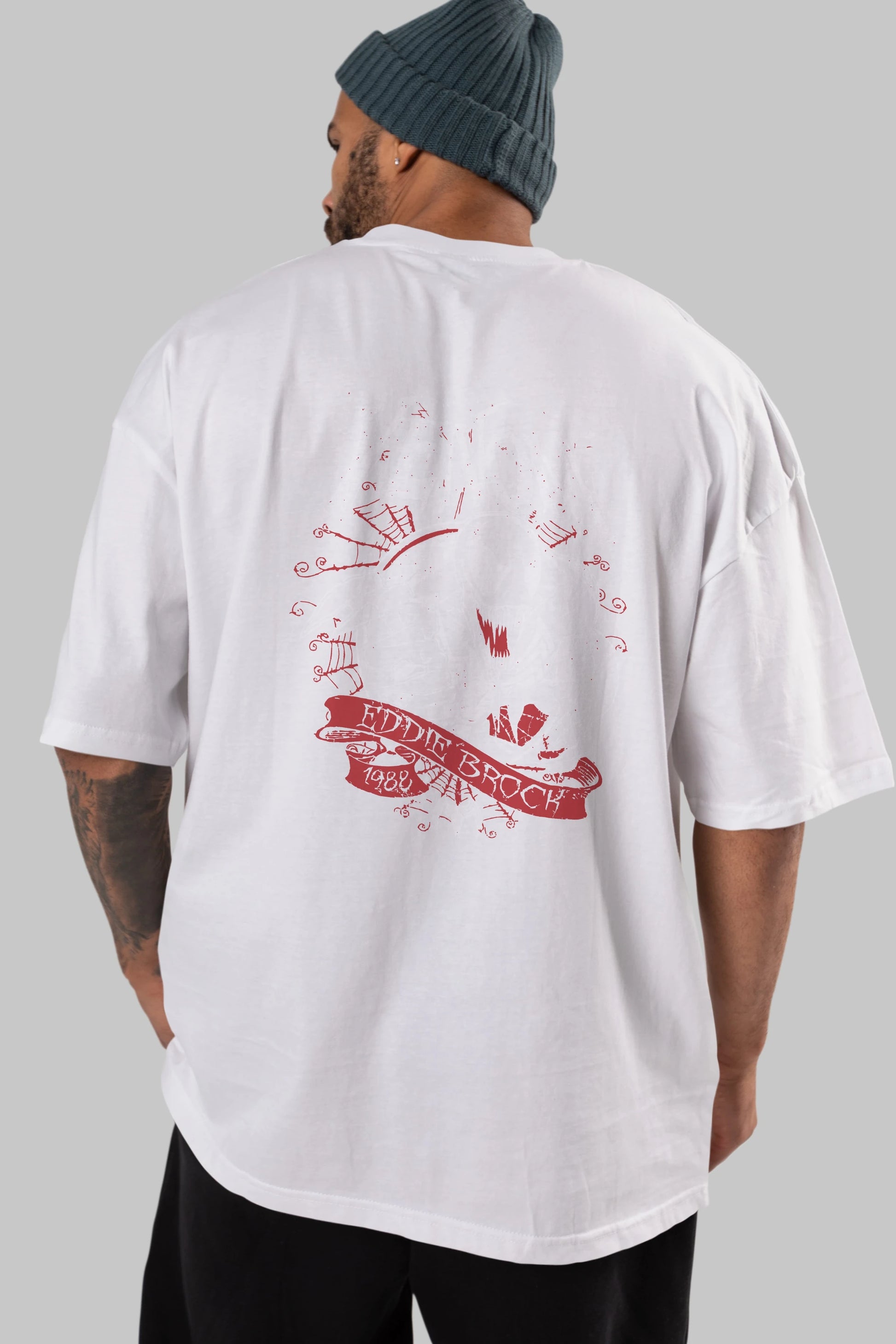 Venom (11) Arka Baskılı Oversize t-shirt Erkek Kadın Unisex %100 Pamuk Bisiklet Yaka tişort