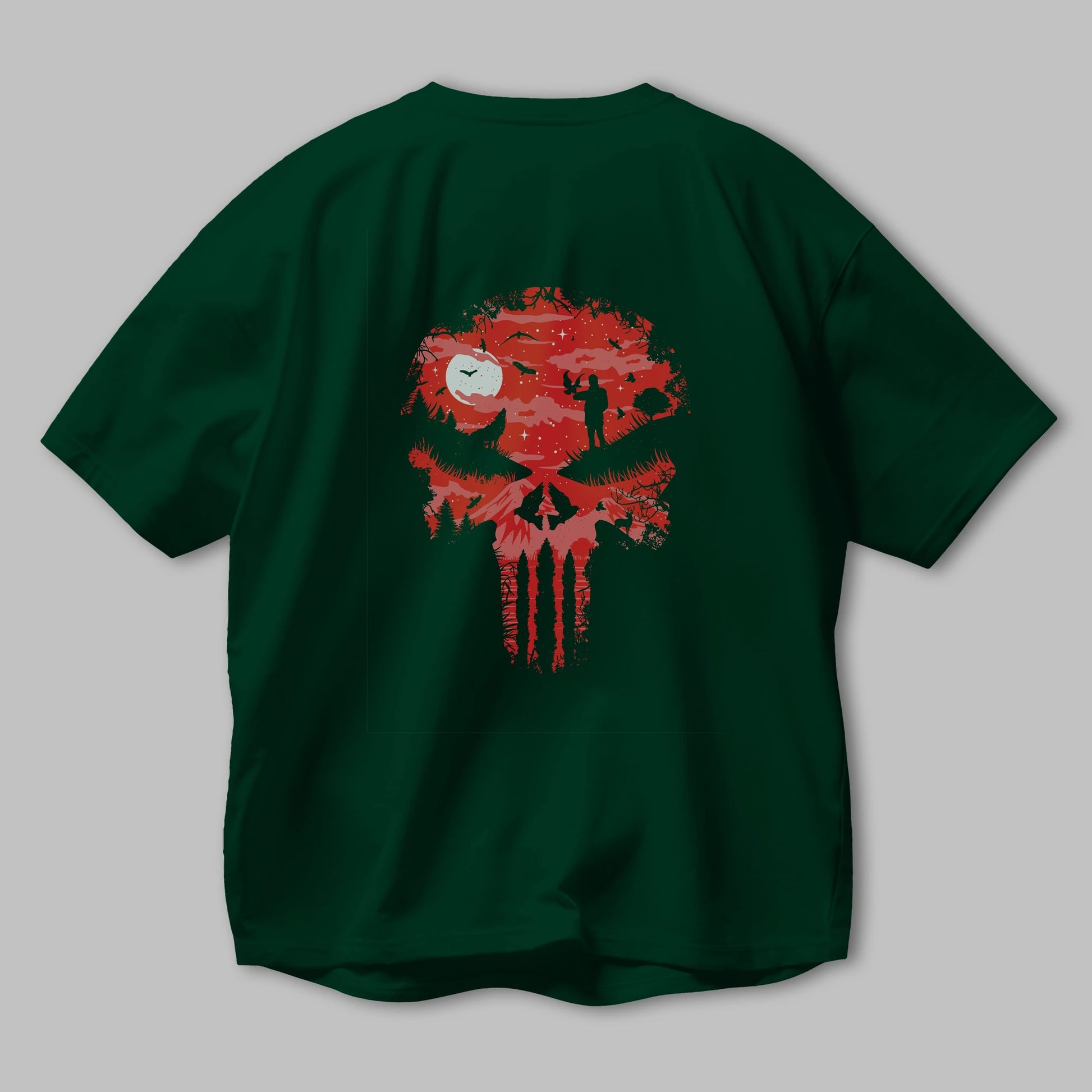 Stand And Bleed Arka Baskılı Oversize t-shirt %100 pamuk Erkek Kadın Unisex