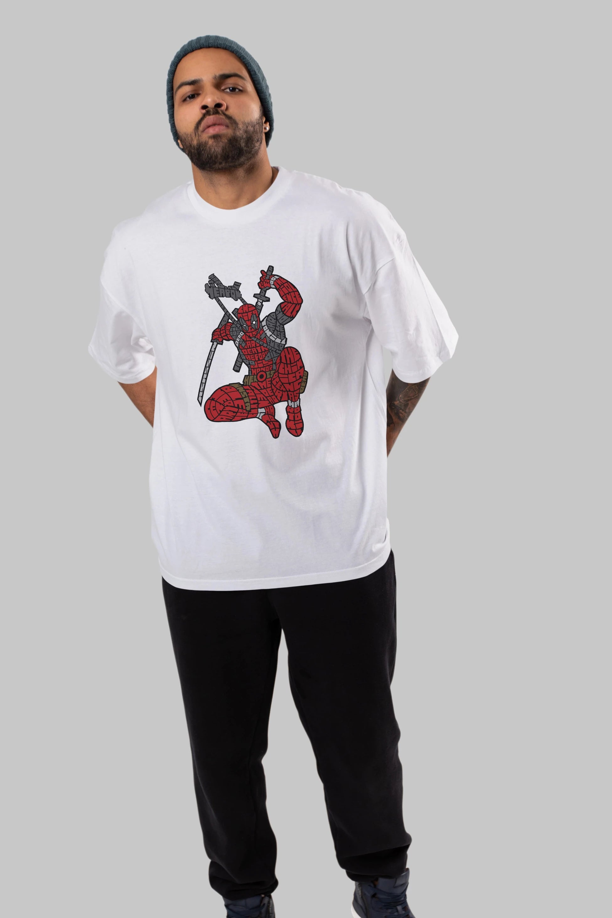 Chimichanga Ön Baskılı Oversize t-shirt %100 pamuk Erkek Kadın Unisex