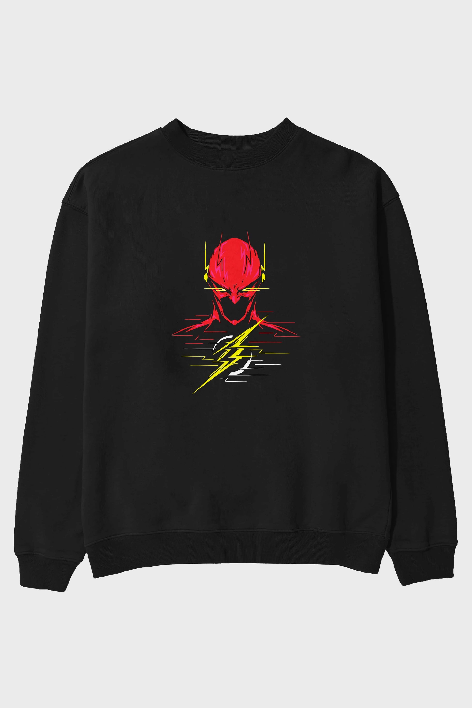 Flash Avengers (2) Ön Baskılı Oversize Sweatshirt Erkek Kadın Unisex