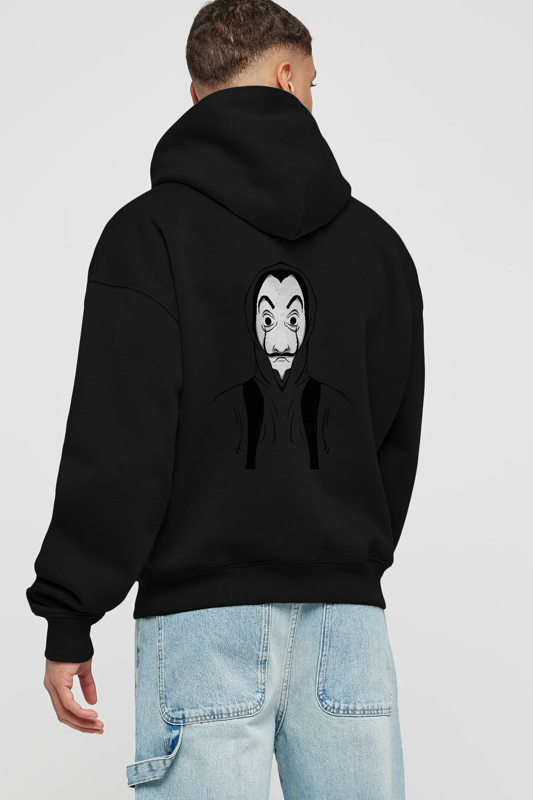 La Casa De Papel (7) Arka Baskılı Hoodie Oversize Kapüşonlu Sweatshirt Erkek Kadın Unisex