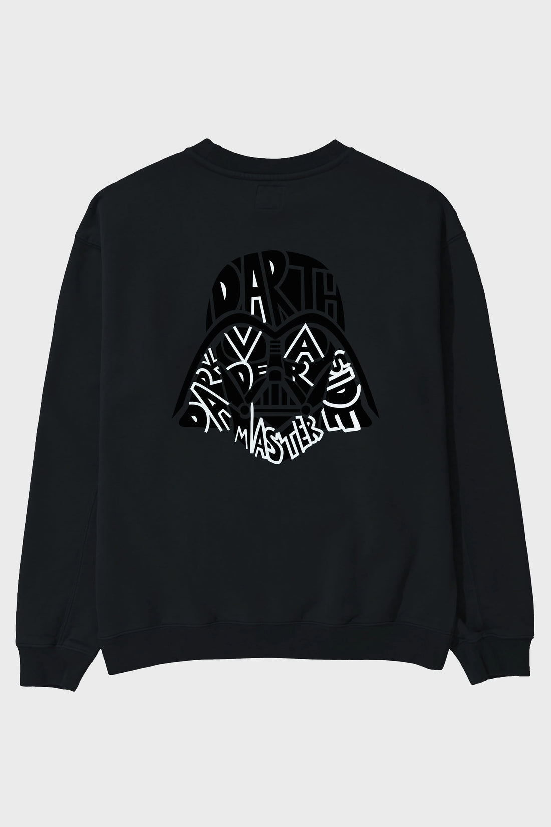 Darth Vader Arka Baskılı Oversize Sweatshirt Erkek Kadın Unisex