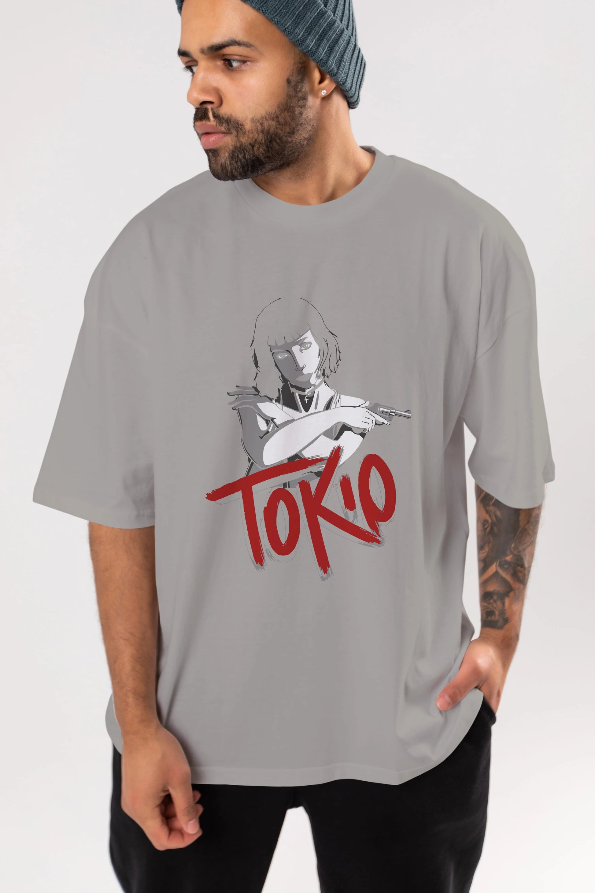 La Casa De Papel (10) Ön Baskılı Oversize t-shirt Erkek Kadın Unisex %100 Pamuk Bisiklet Yaka tişort
