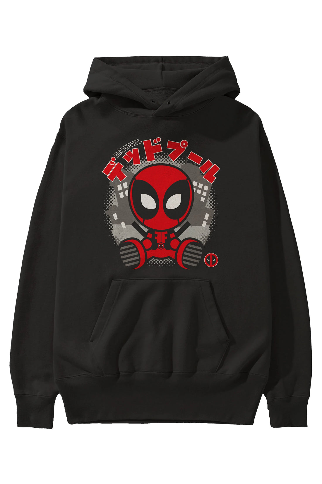 Deadpool (15) Ön Baskılı Hoodie Oversize Kapüşonlu Sweatshirt Erkek Kadın Unisex