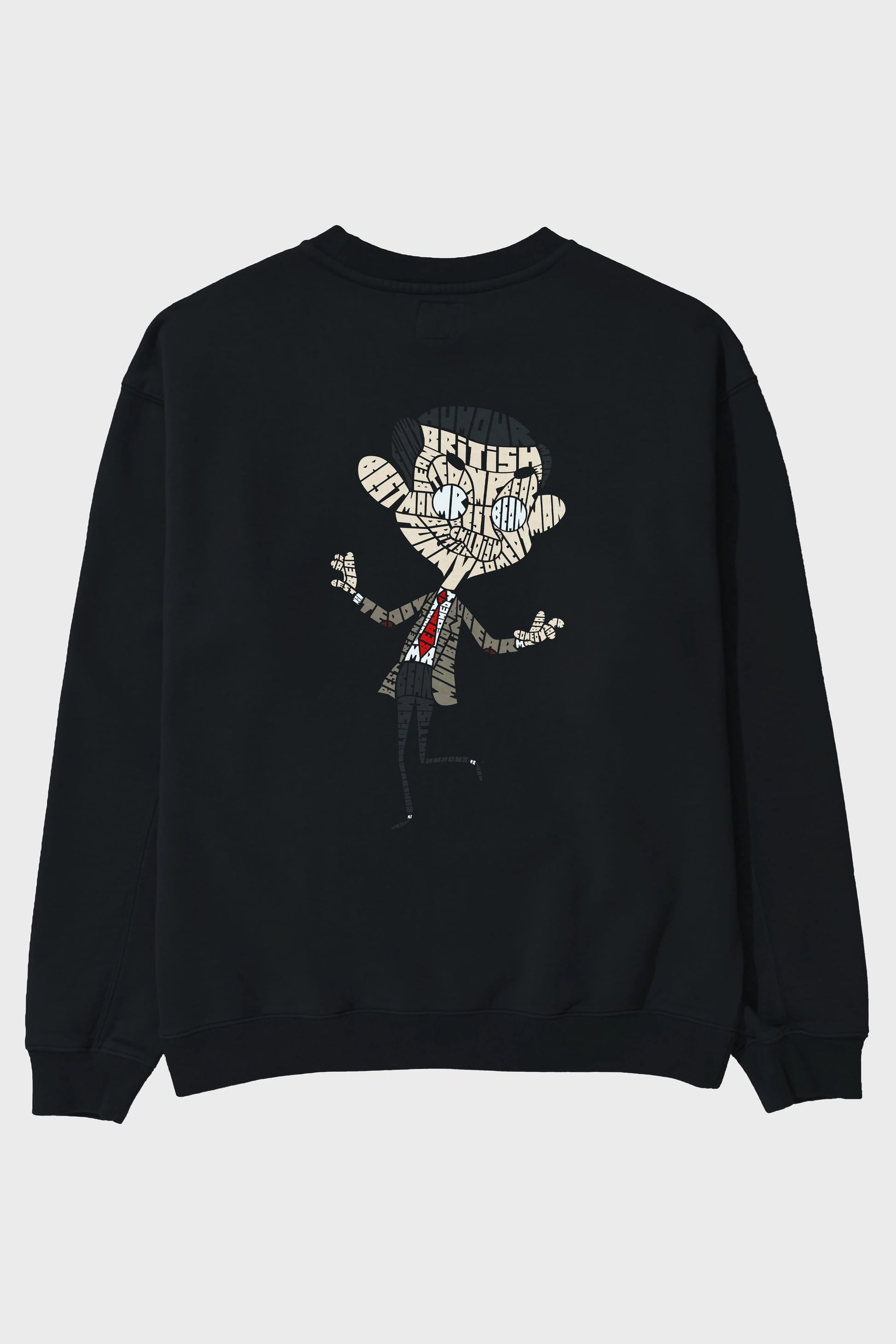 Mr Bean Arka Baskılı Oversize Sweatshirt Erkek Kadın Unisex