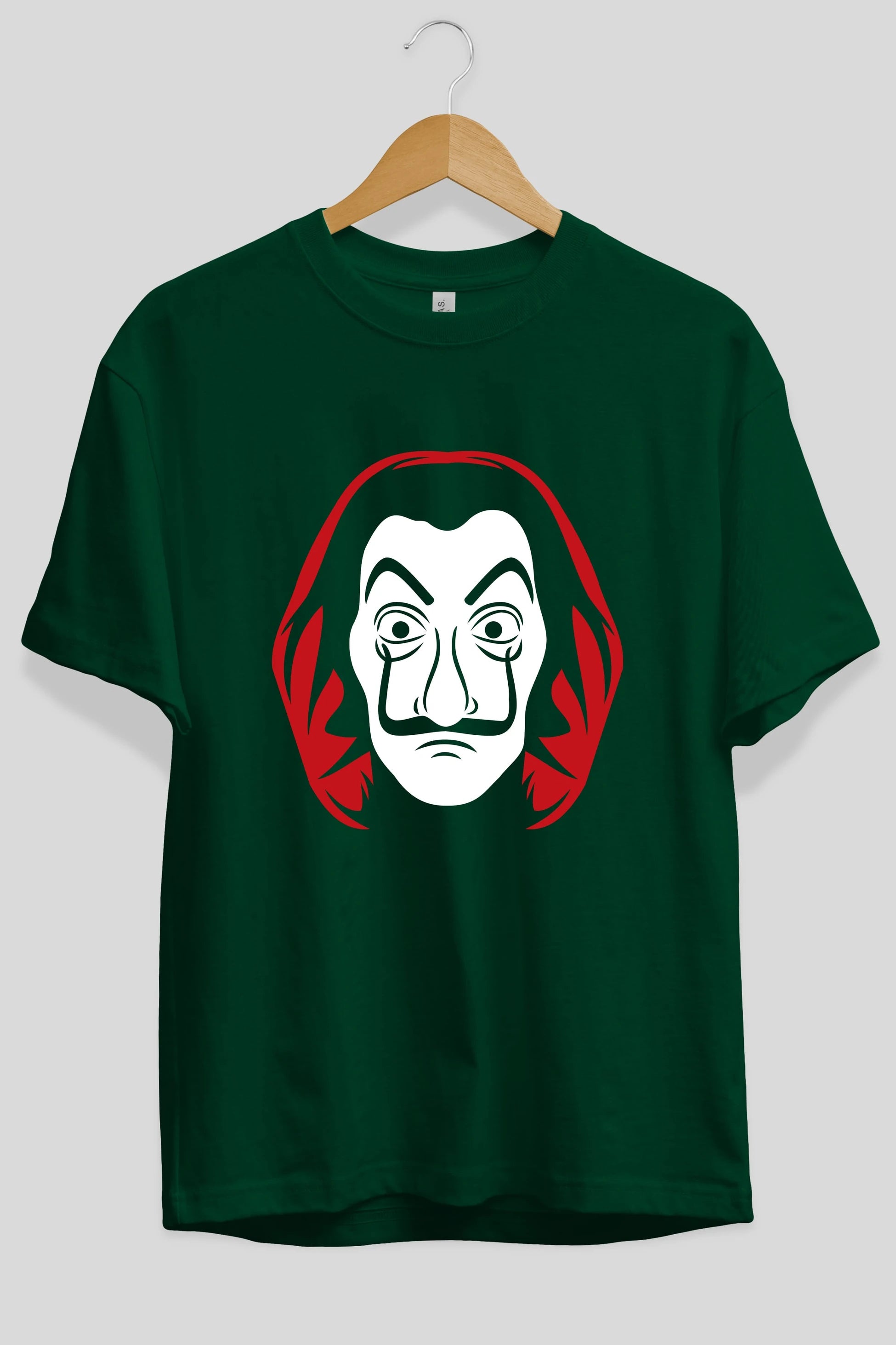 La Casa De Papel (8) Ön Baskılı Oversize t-shirt Erkek Kadın Unisex %100 Pamuk Bisiklet Yaka tişort