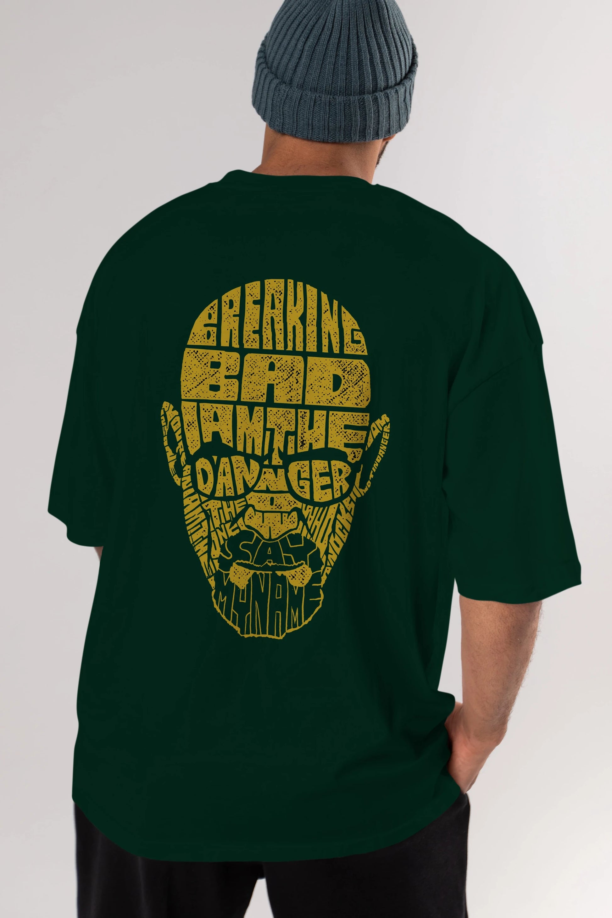 Breaking Bad Arka Baskılı Oversize t-shirt %100 pamuk Erkek Kadın Unisex