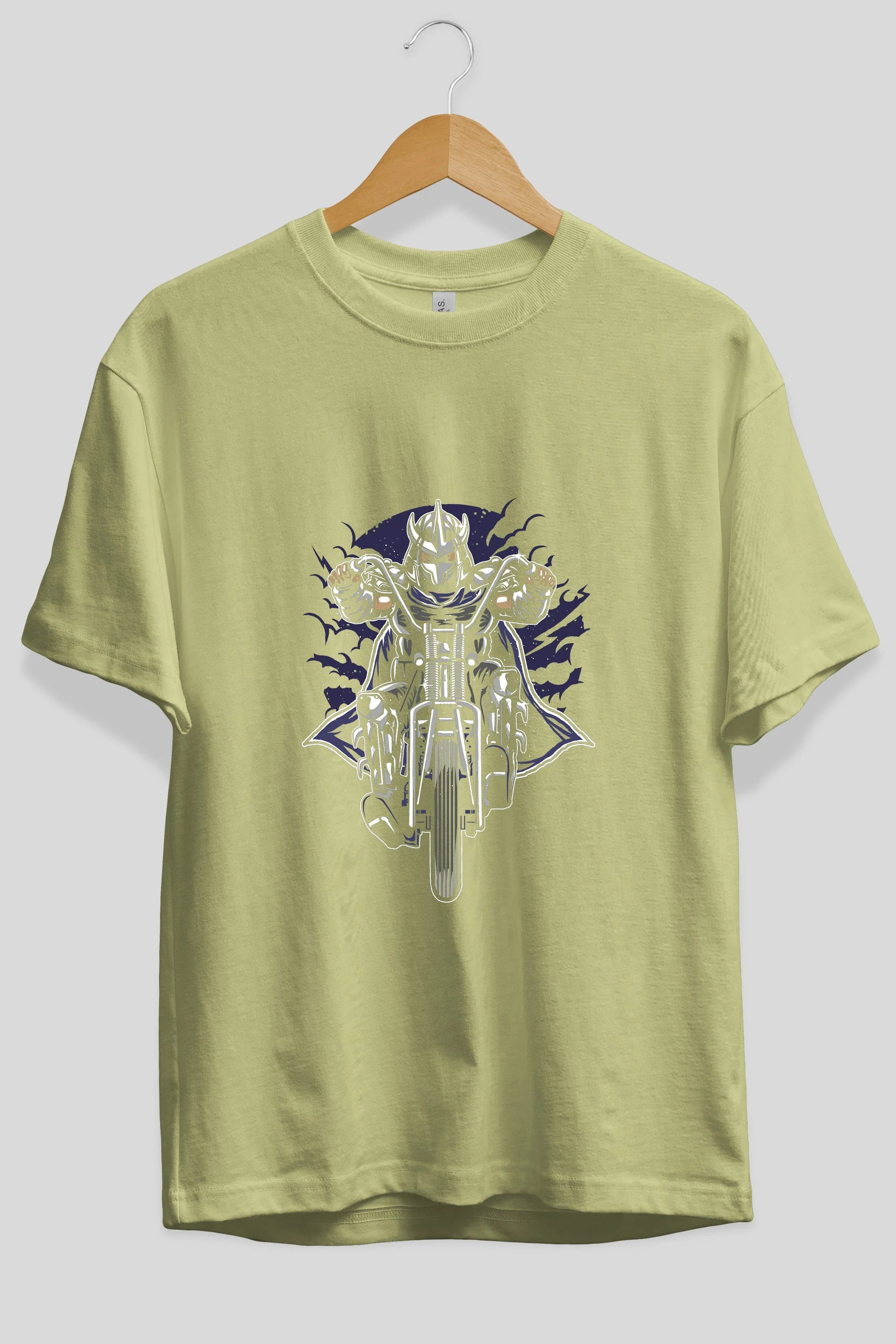 Shred Chopper Ön Baskılı Oversize t-shirt Erkek Kadın Unisex %100 Pamuk tişort