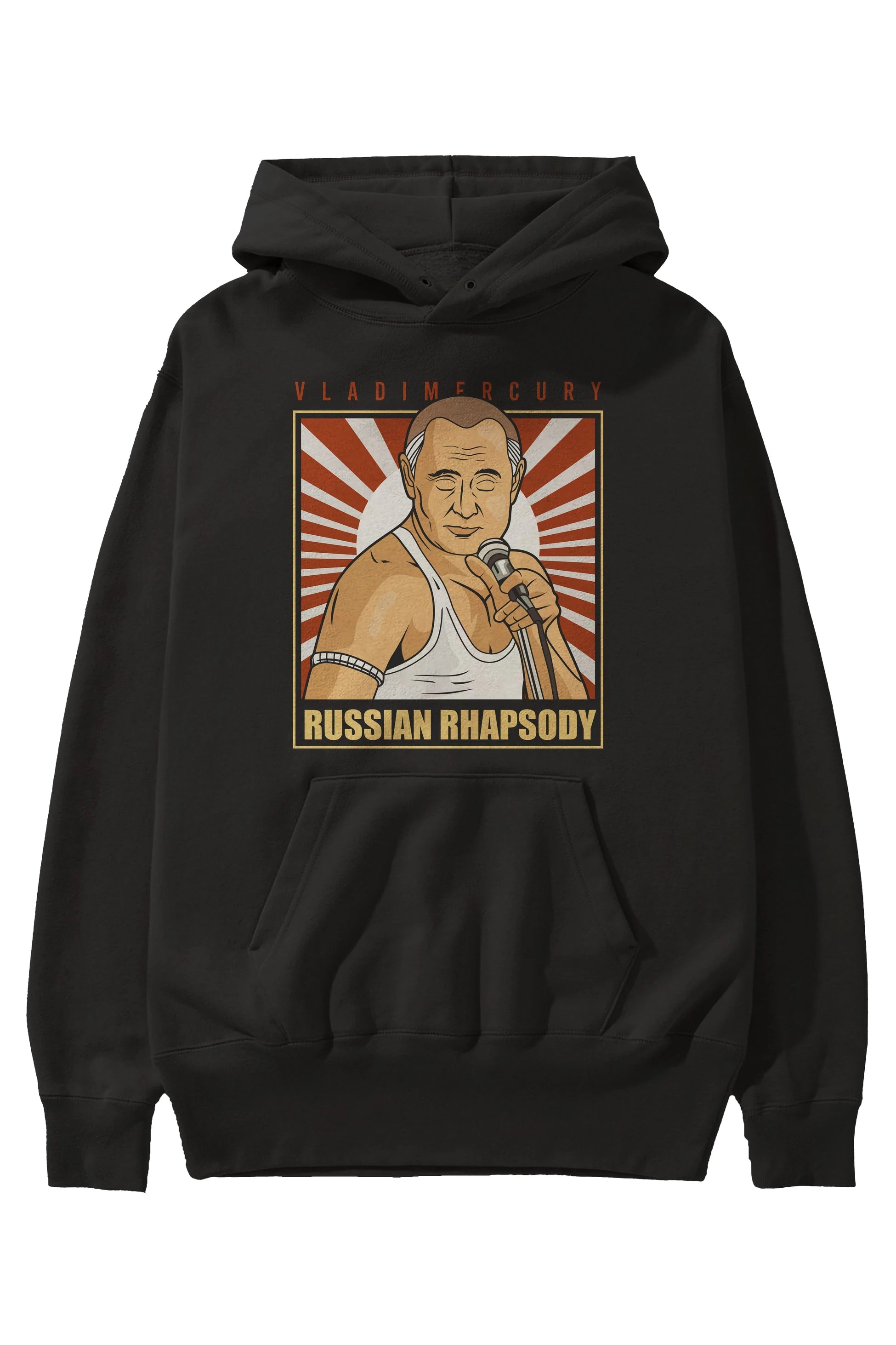 Freddy Puttin Ön Baskılı Hoodie Oversize Kapüşonlu Sweatshirt Erkek Kadın Unisex