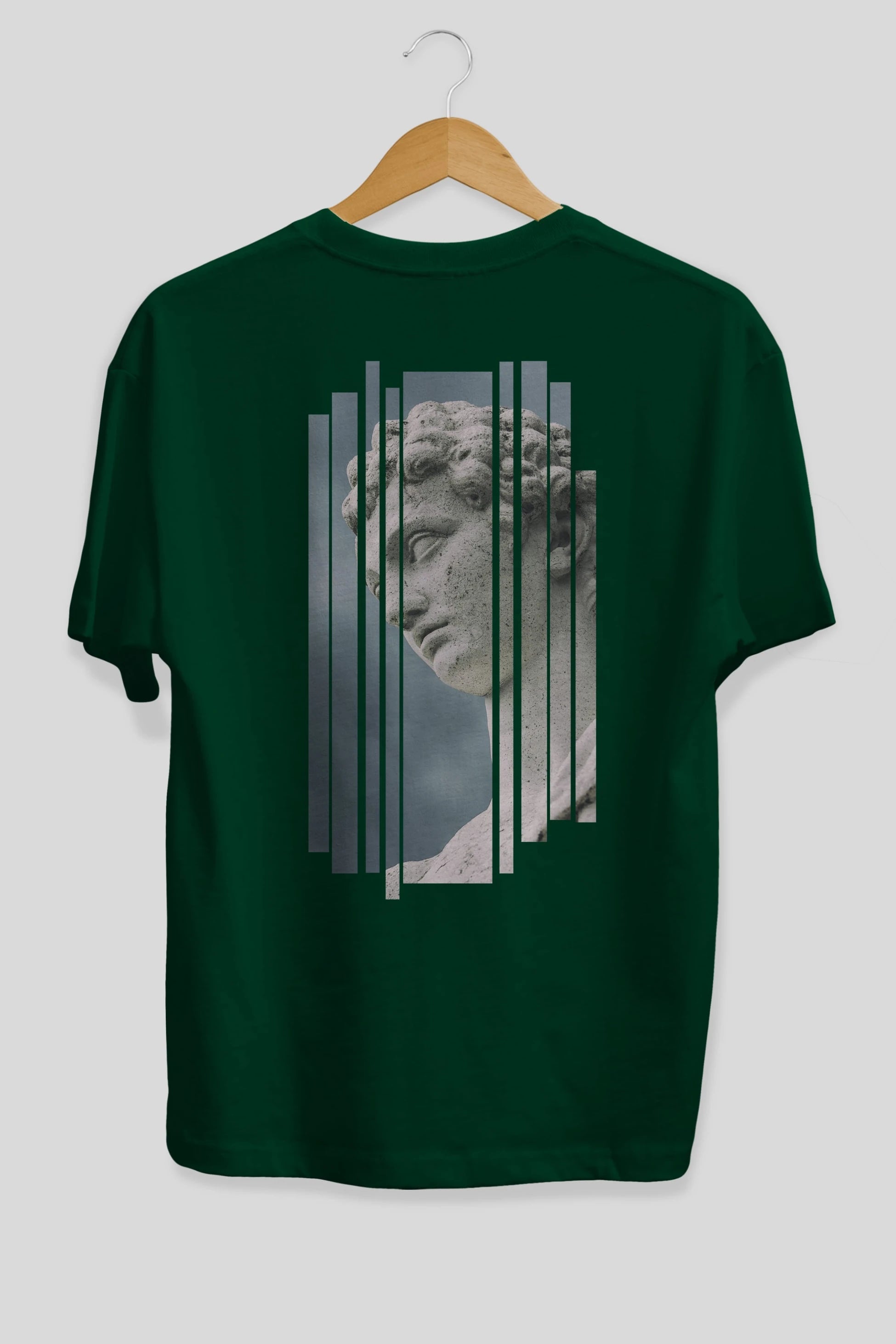 Aesthetic Sculpture Art Arka Baskılı Oversize t-shirt Erkek Kadın Unisex
