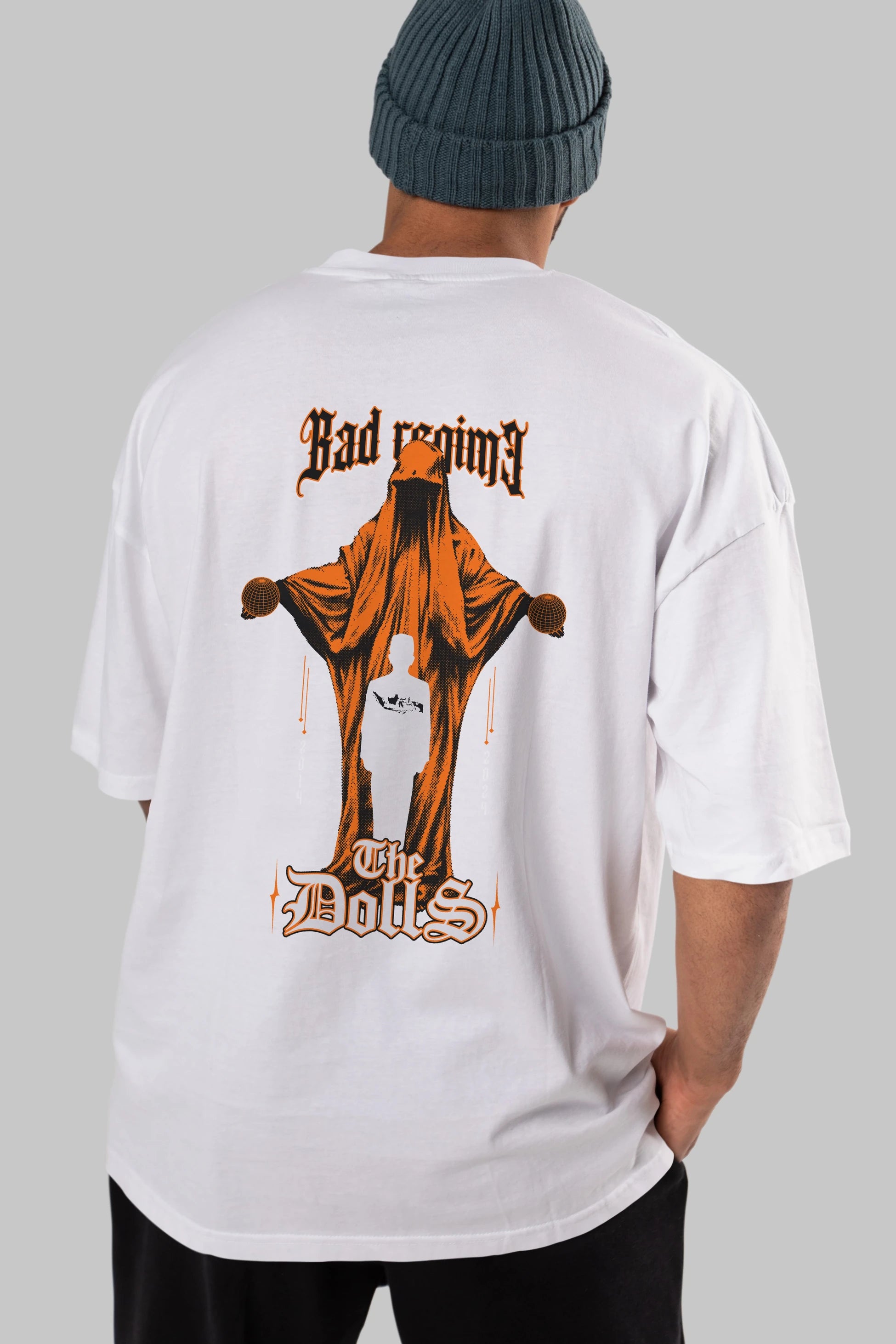 The Dolls Arka Baskılı Oversize t-shirt Erkek Kadın Unisex