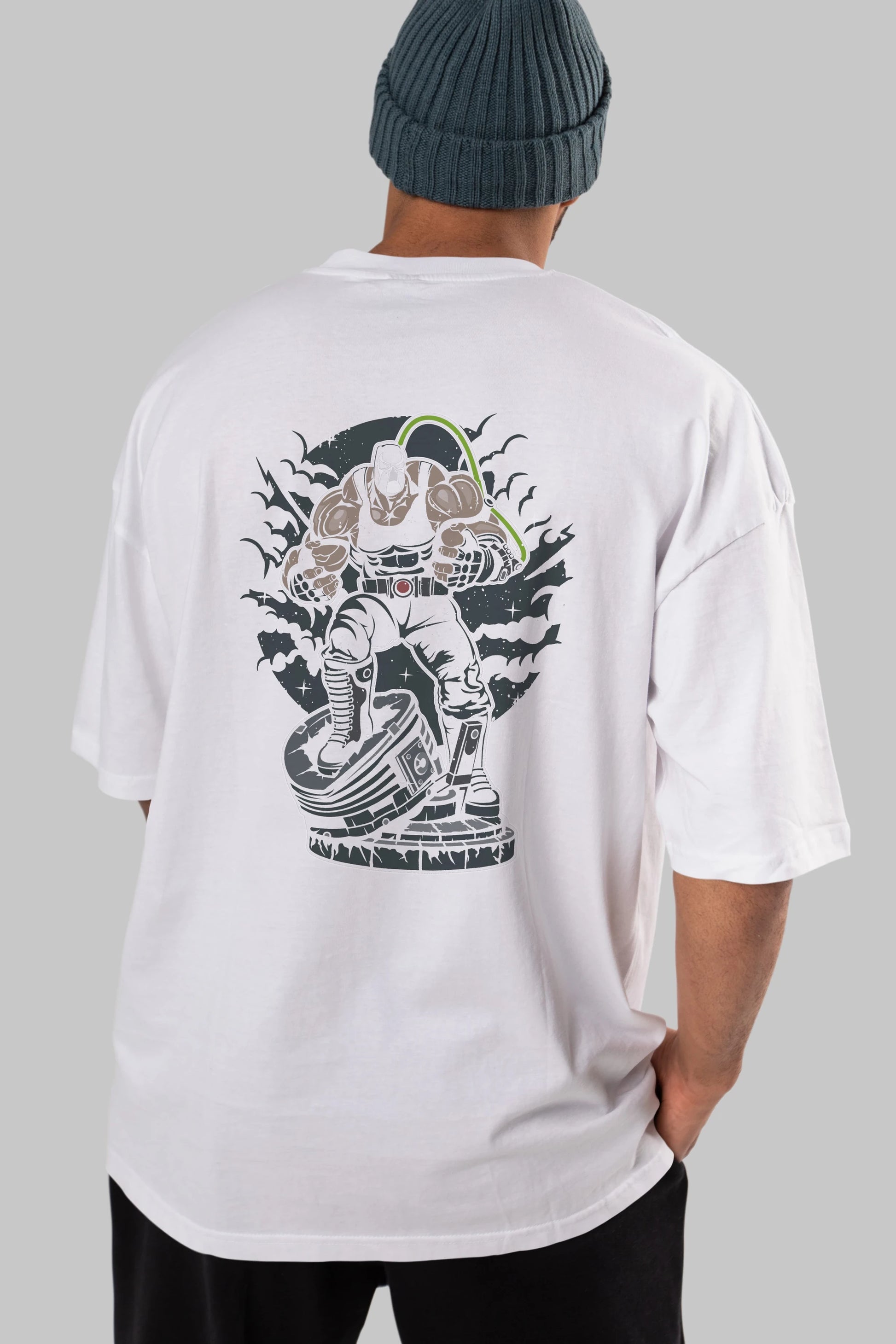 Bane (2) Arka Baskılı Oversize t-shirt Erkek Kadın Unisex %100 Pamuk