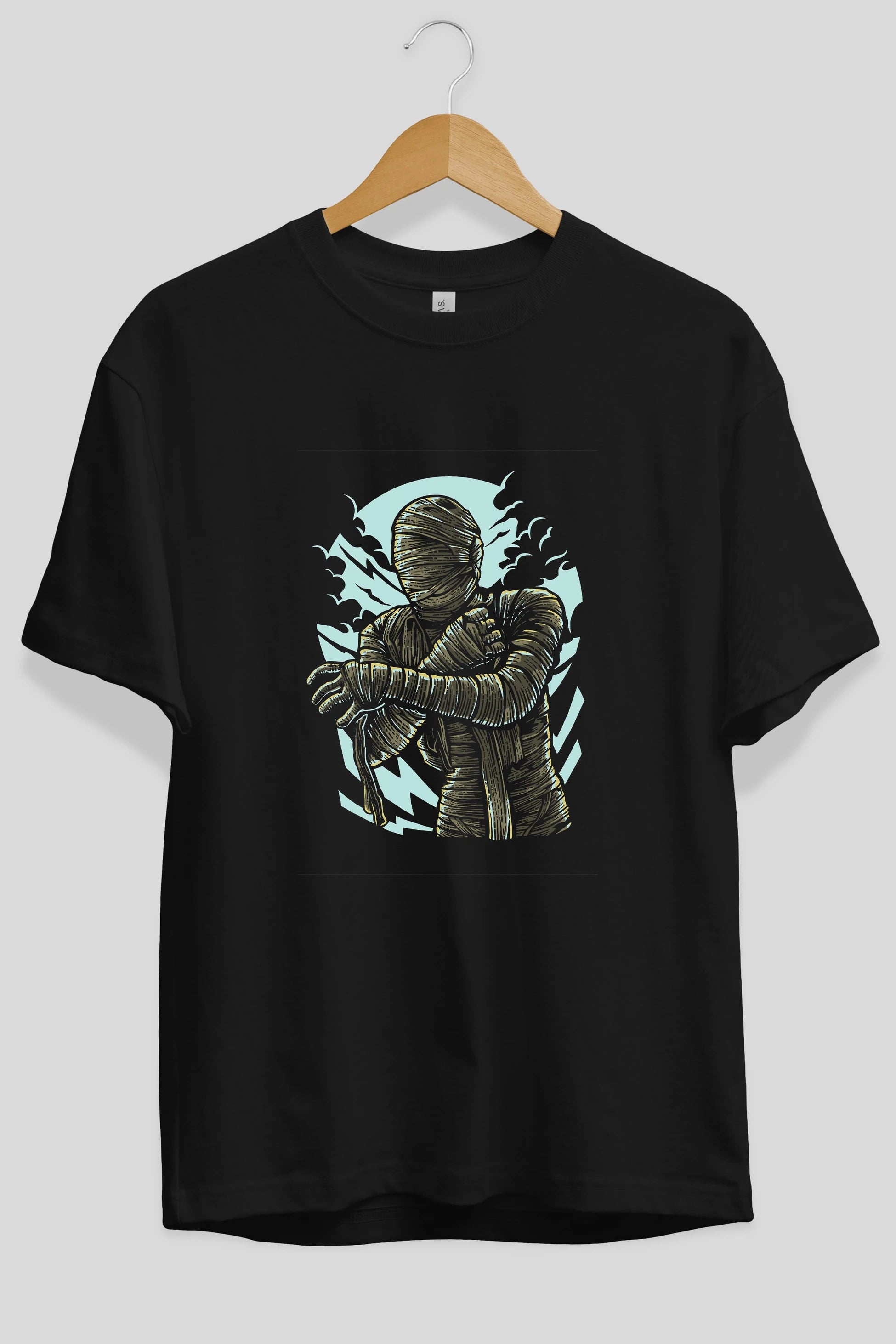 The Mummy Ön Baskılı Oversize t-shirt Erkek Kadın Unisex %100 Pamuk tişort