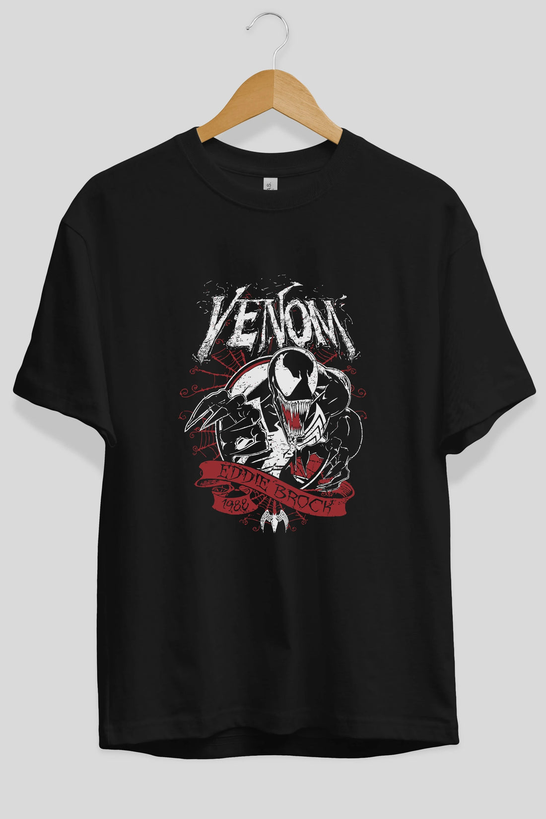 Venom (11) Ön Baskılı Oversize t-shirt Erkek Kadın Unisex %100 Pamuk Bisiklet Yaka tişort