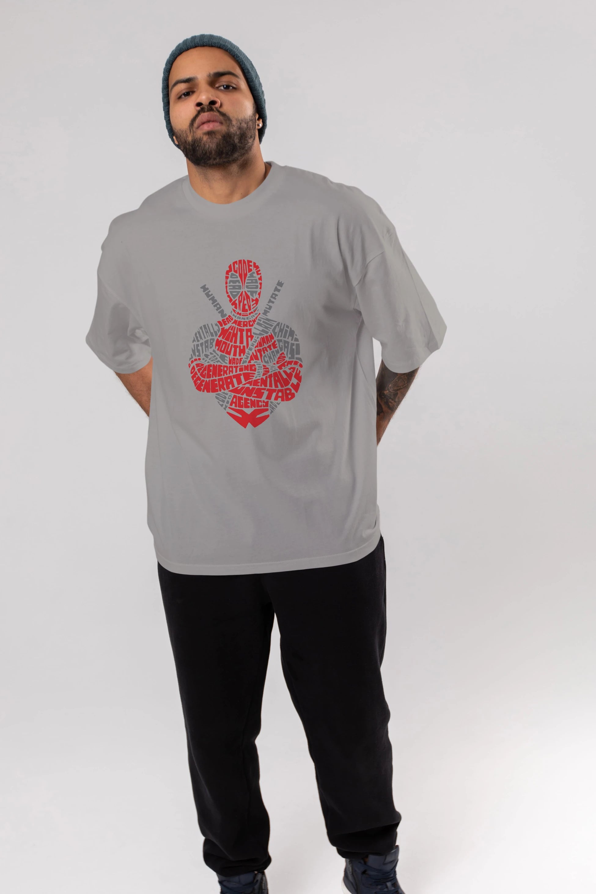 Deadpool (16) Ön Baskılı Oversize t-shirt Erkek Kadın Unisex %100 Pamuk Bisiklet Yaka tişort