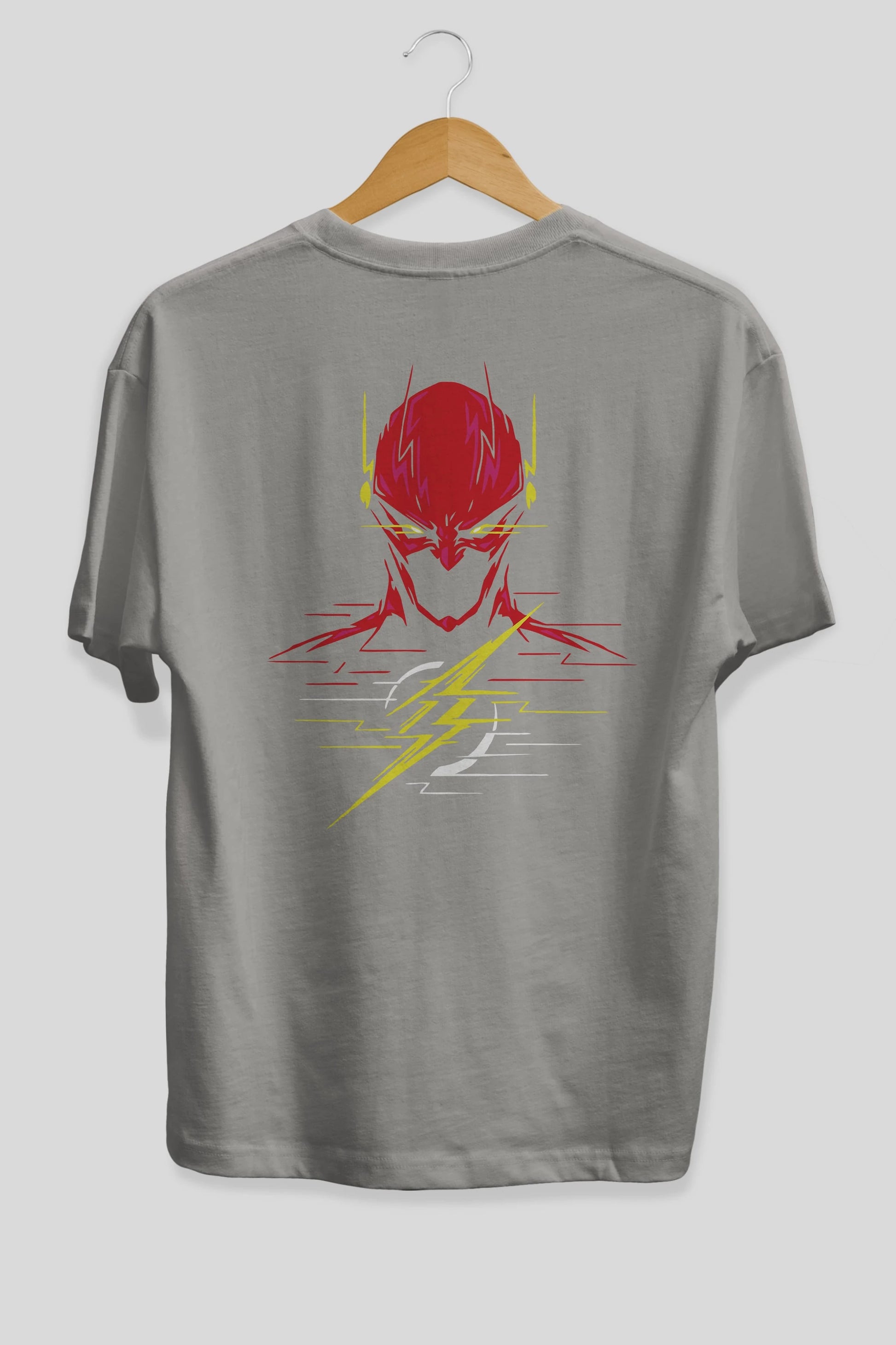 Flash Avengers (2) Arka Baskılı Oversize t-shirt Erkek Kadın Unisex %100 Pamuk Bisiklet Yaka tişort