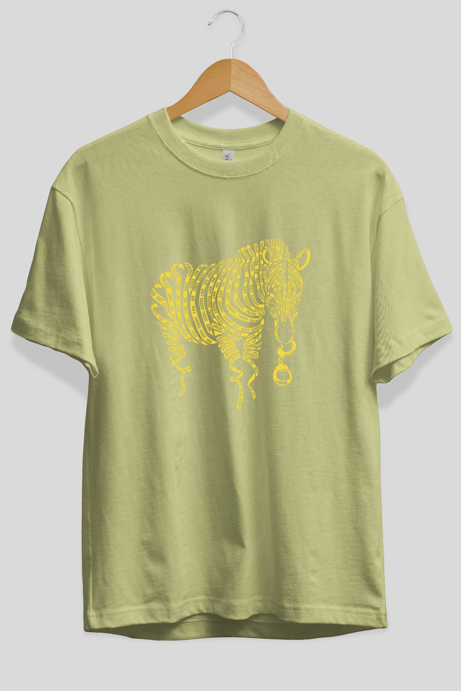 Nature of Crime Ön Baskılı Oversize t-shirt %100 pamuk Erkek Kadın Unisex