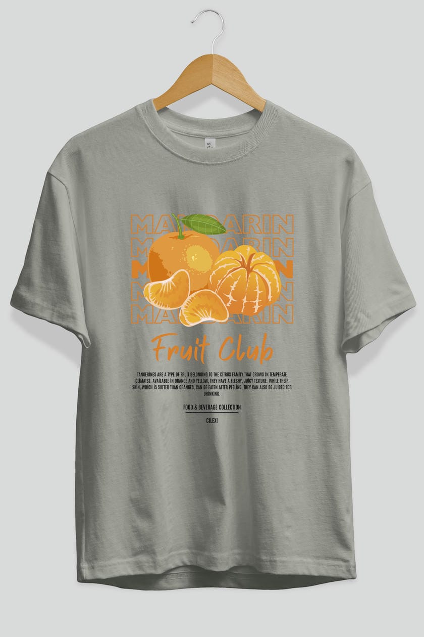 Mandarin Ön Baskılı Oversize t-shirt Erkek Kadın Pamuk Bisiklet Yaka tişort