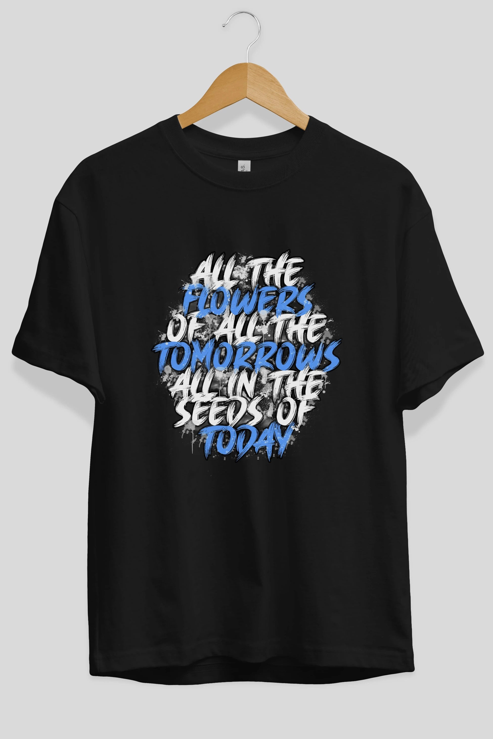 All The Flowers Of All The Tomorrows Ön Baskılı Oversize t-shirt Erkek Kadın Unisex