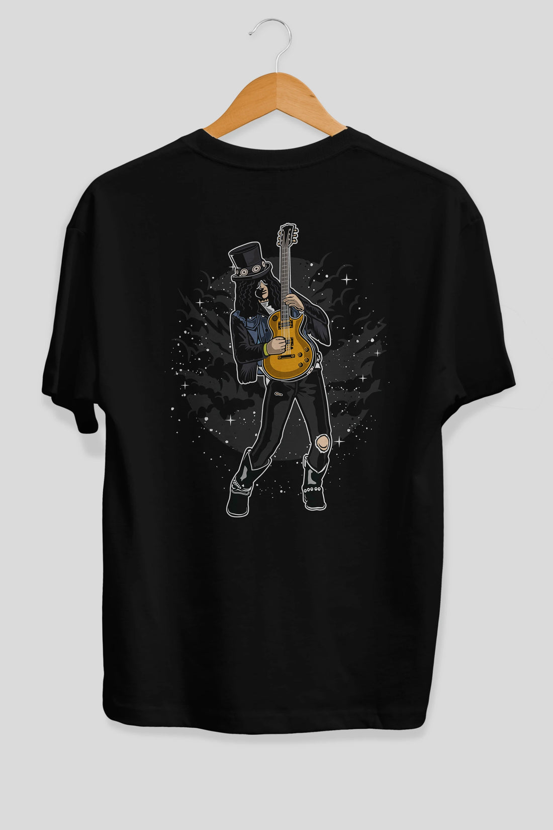 SLASH Arka Baskılı Oversize t-shirt Erkek Kadın Unisex %100 Pamuk