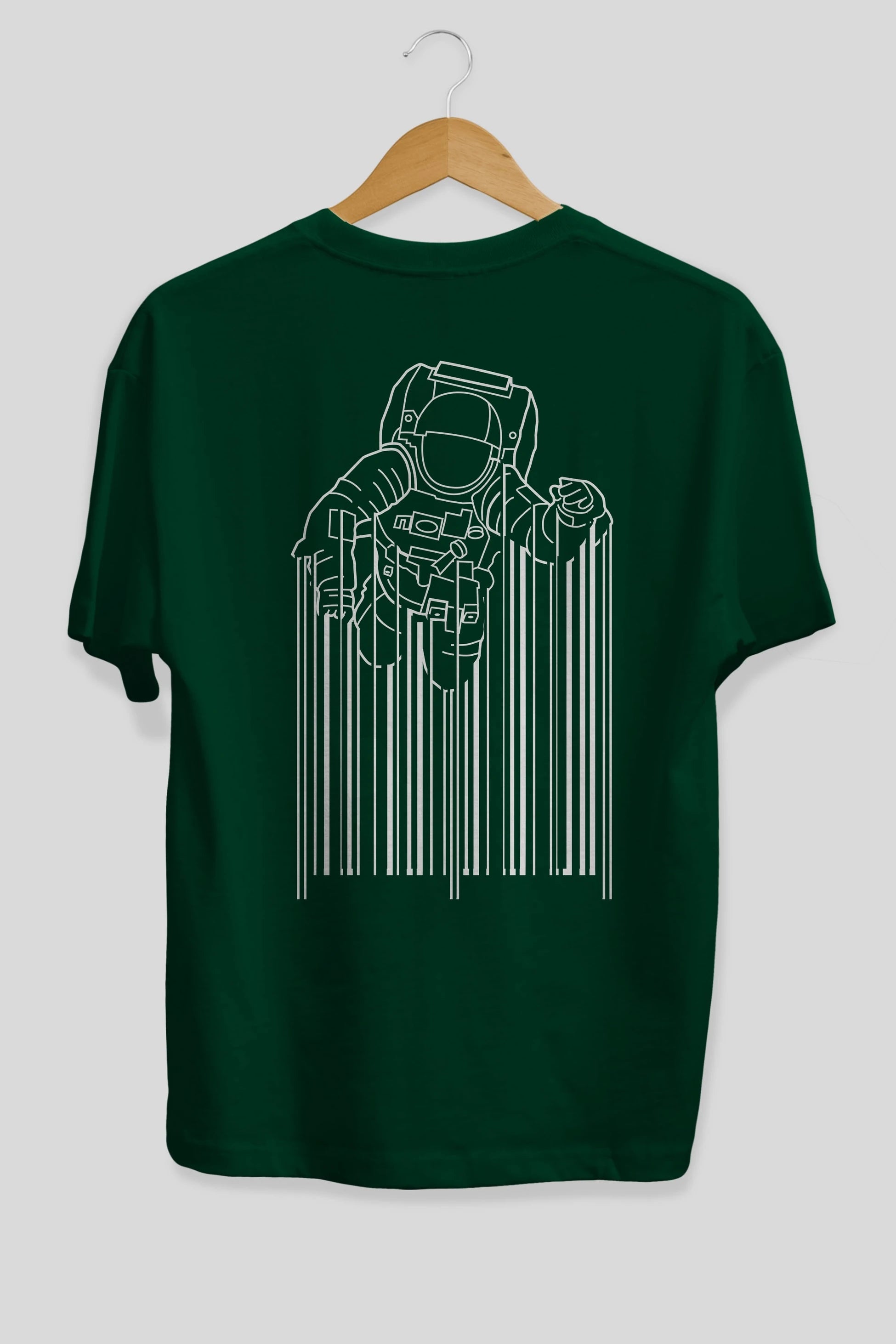 Astrocode Arka Baskılı Oversize t-shirt %100 pamuk Erkek Kadın Unisex