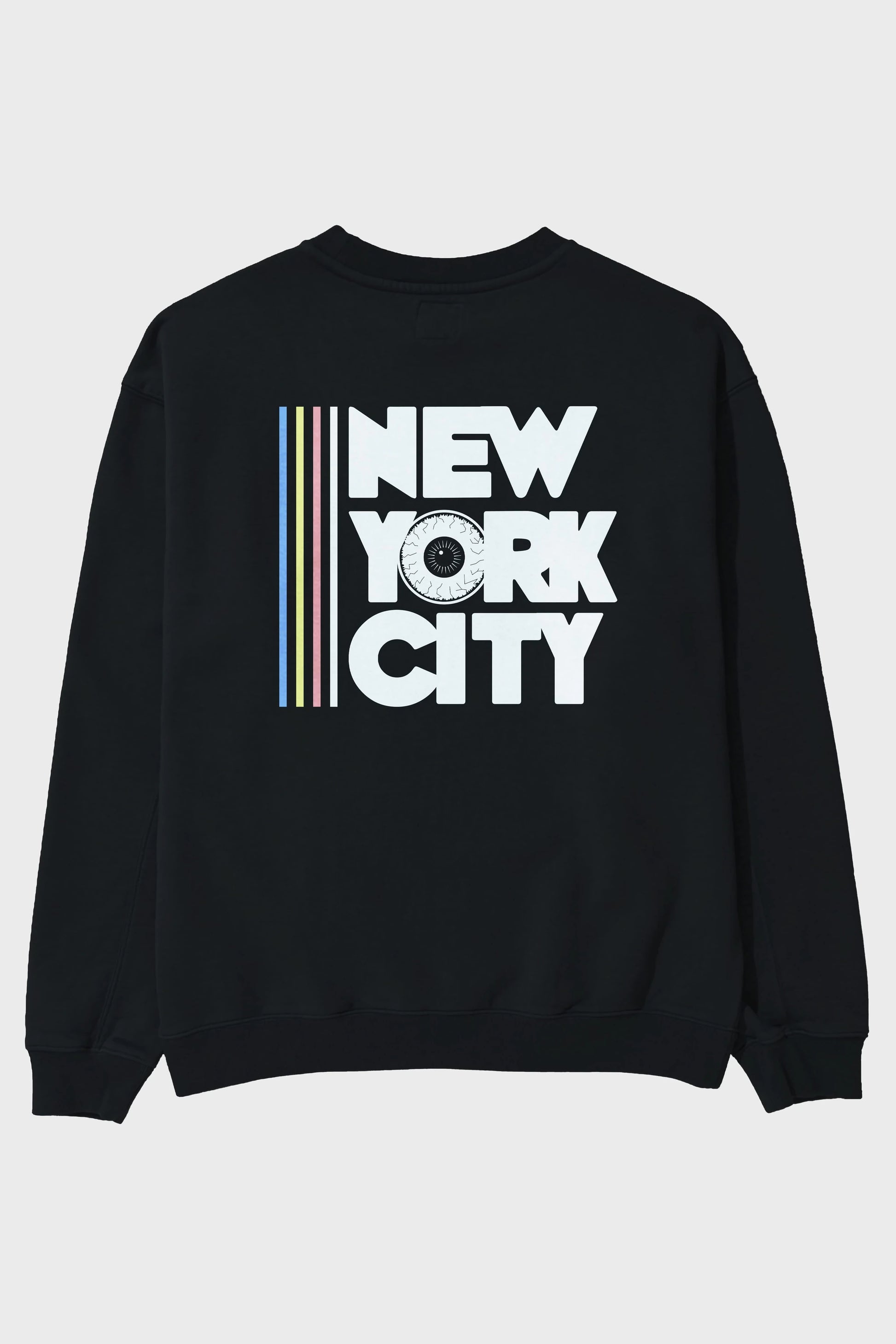 New York City Style Arka Baskılı Oversize Sweatshirt Erkek Kadın Unisex