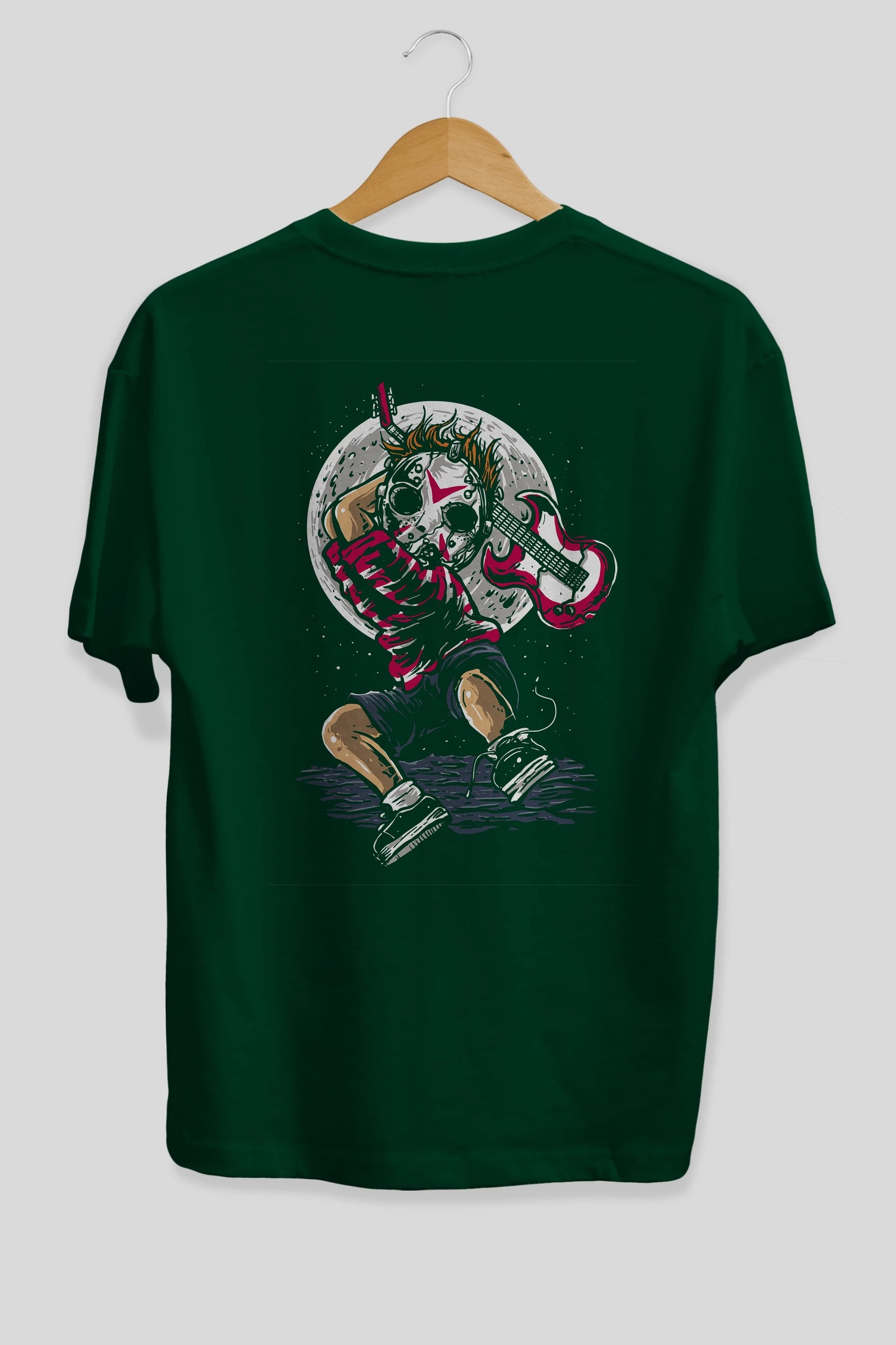 Break The Noise Arka Baskılı Oversize t-shirt Erkek Kadın Unisex %100 Pamuk