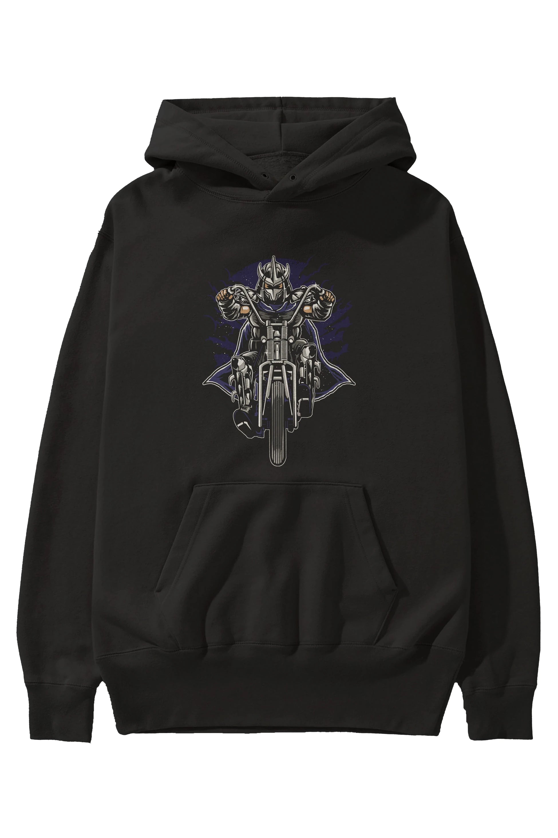 Shred Chopper Ön Baskılı Hoodie Oversize Kapüşonlu Sweatshirt Erkek Kadın Unisex