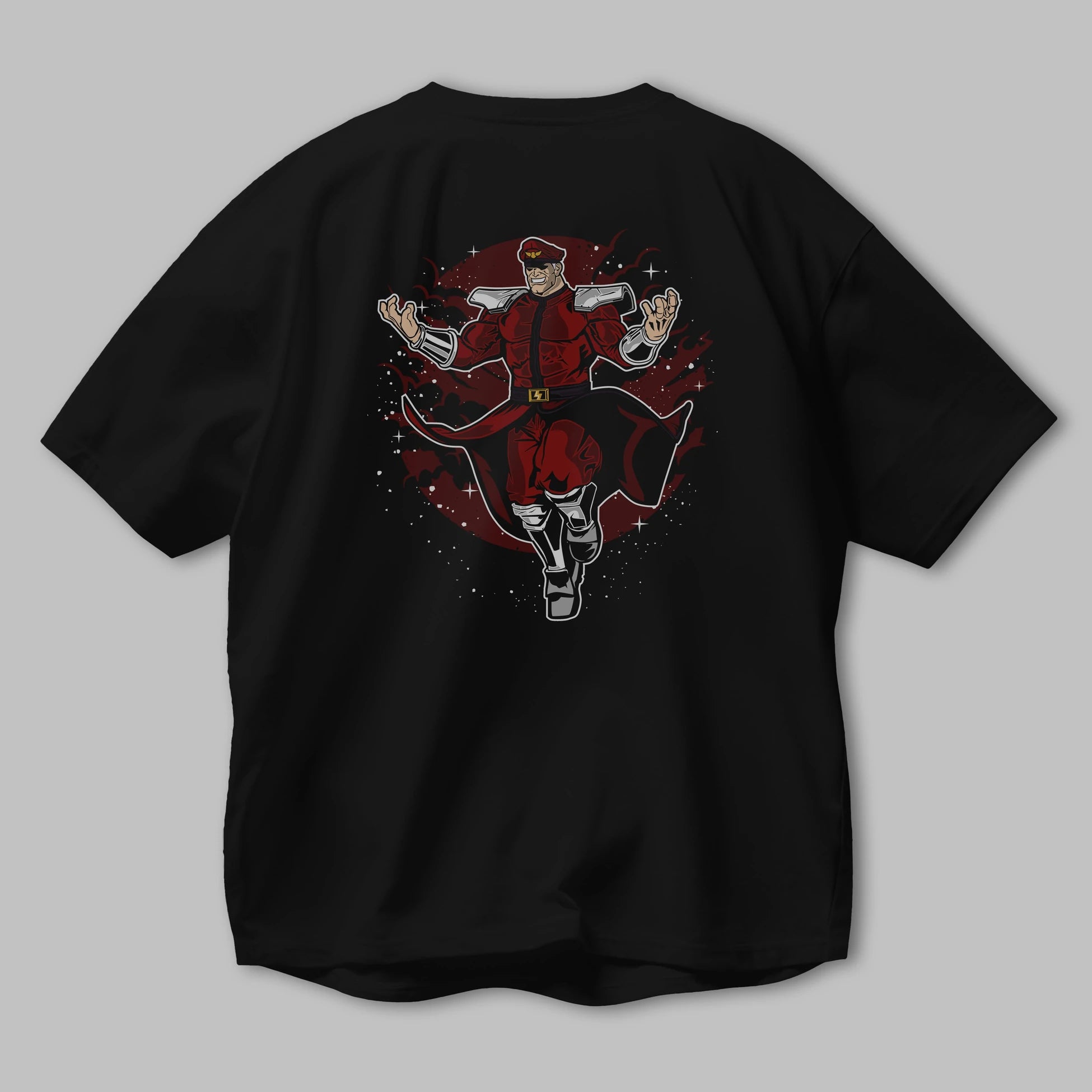 M BISON Arka Baskılı Oversize t-shirt Erkek Kadın Unisex %100 Pamuk