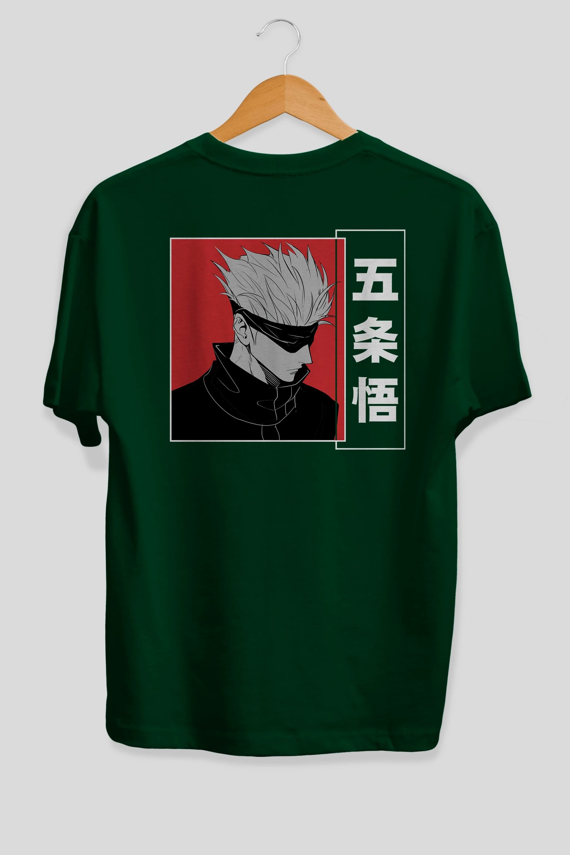 JUJUTSU KAISEN 2 Anime Arka Baskılı Oversize t-shirt Erkek Kadın Unisex