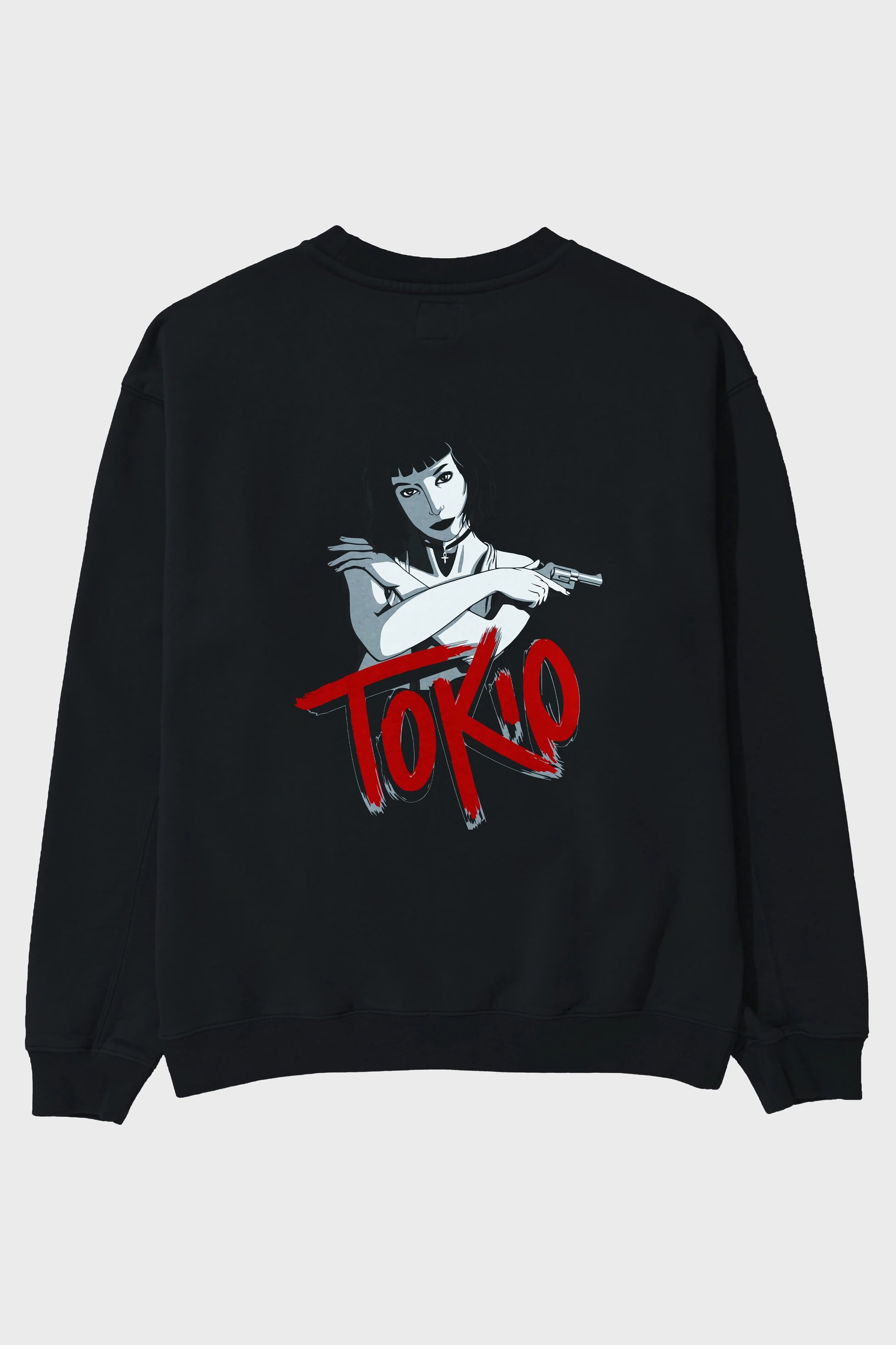 La Casa De Papel (10) Arka Baskılı Oversize Sweatshirt Erkek Kadın Unisex