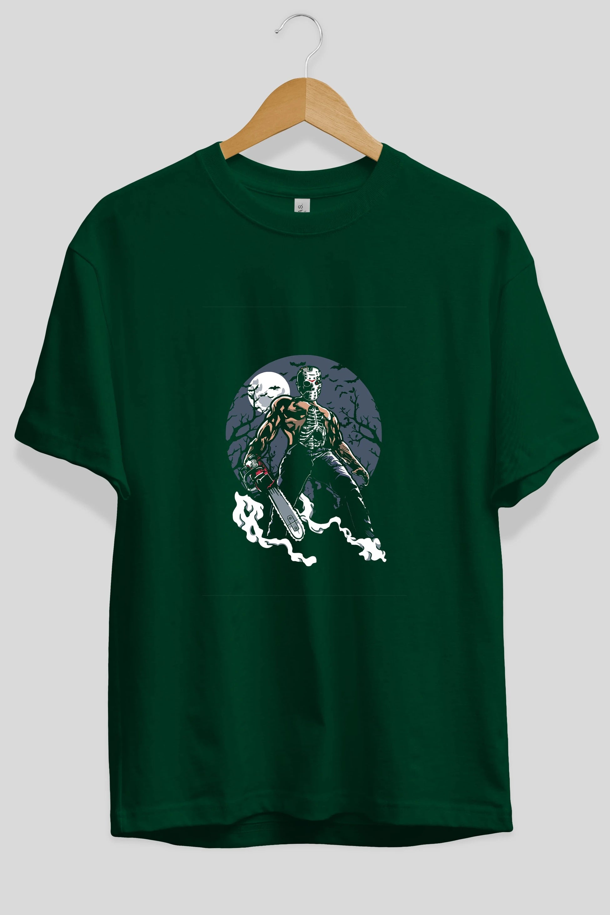 Evil Killer Ön Baskılı Oversize t-shirt Erkek Kadın Unisex %100 Pamuk tişort