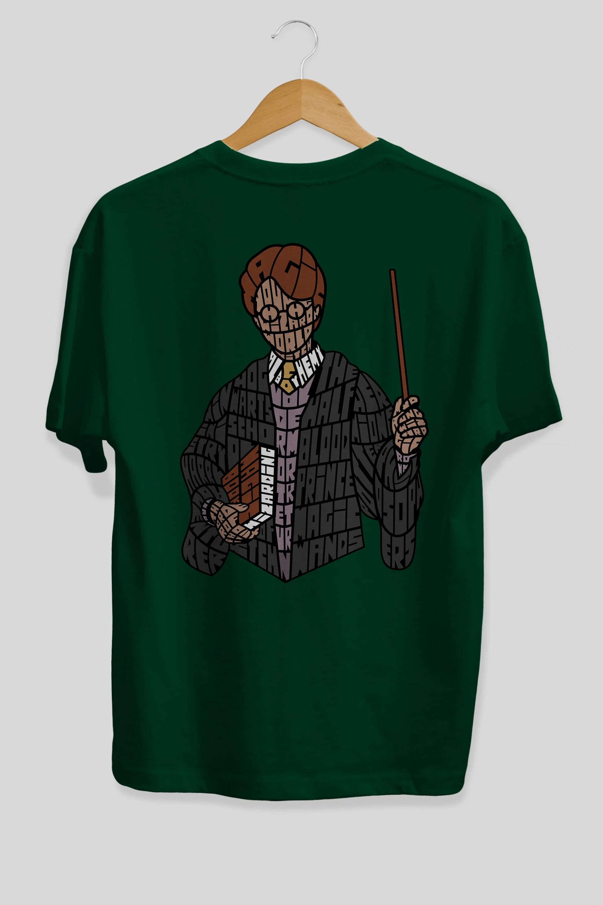 Harry Arka Baskılı Oversize t-shirt %100 pamuk Erkek Kadın Unisex