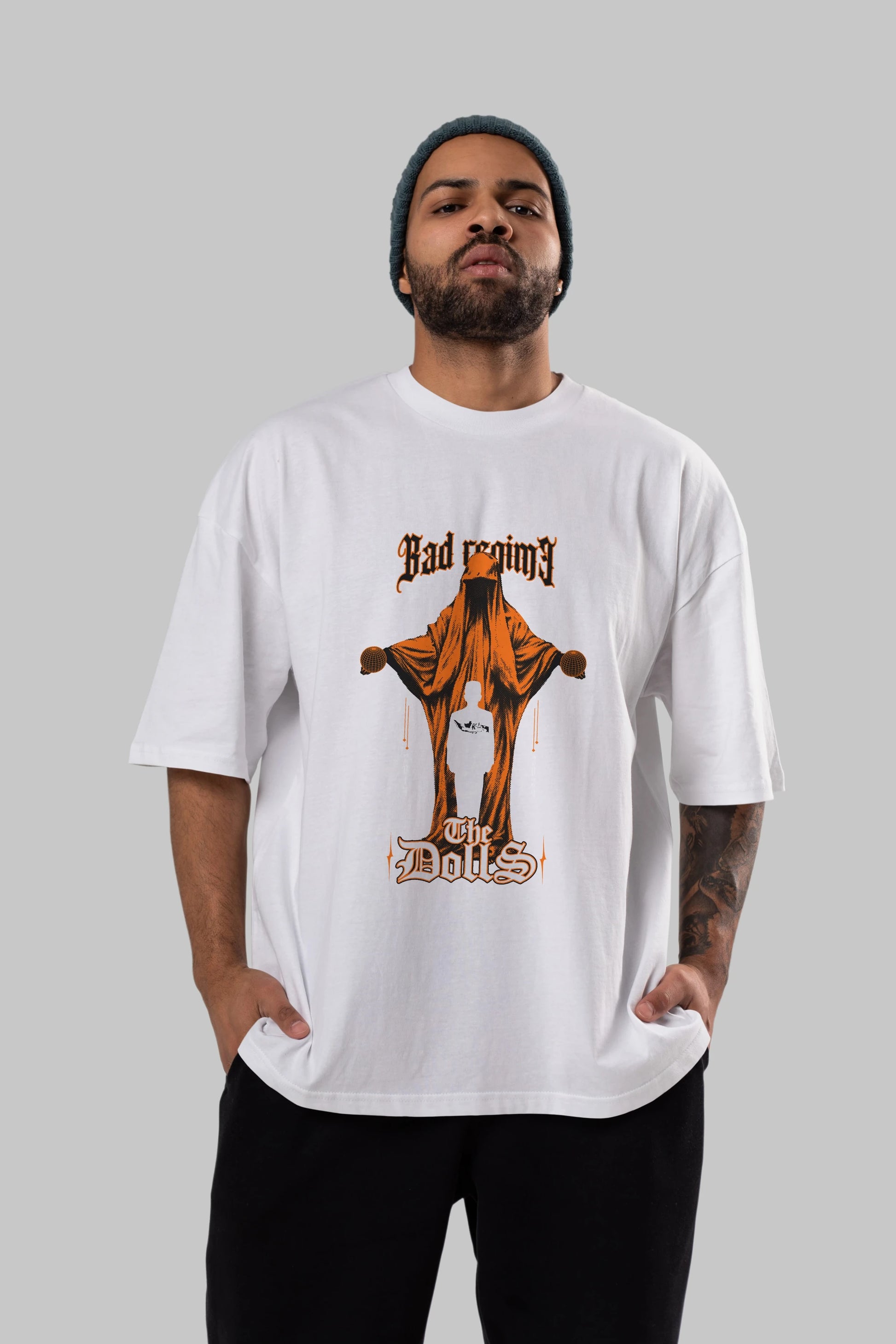 The Dolls Ön Baskılı Oversize t-shirt Erkek Kadın Unisex