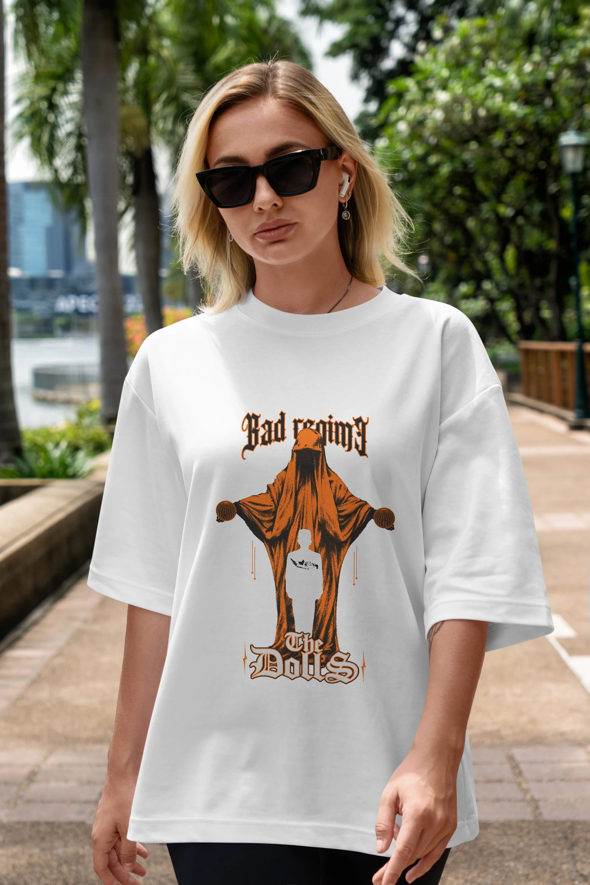 The Dolls Ön Baskılı Oversize t-shirt Erkek Kadın Unisex