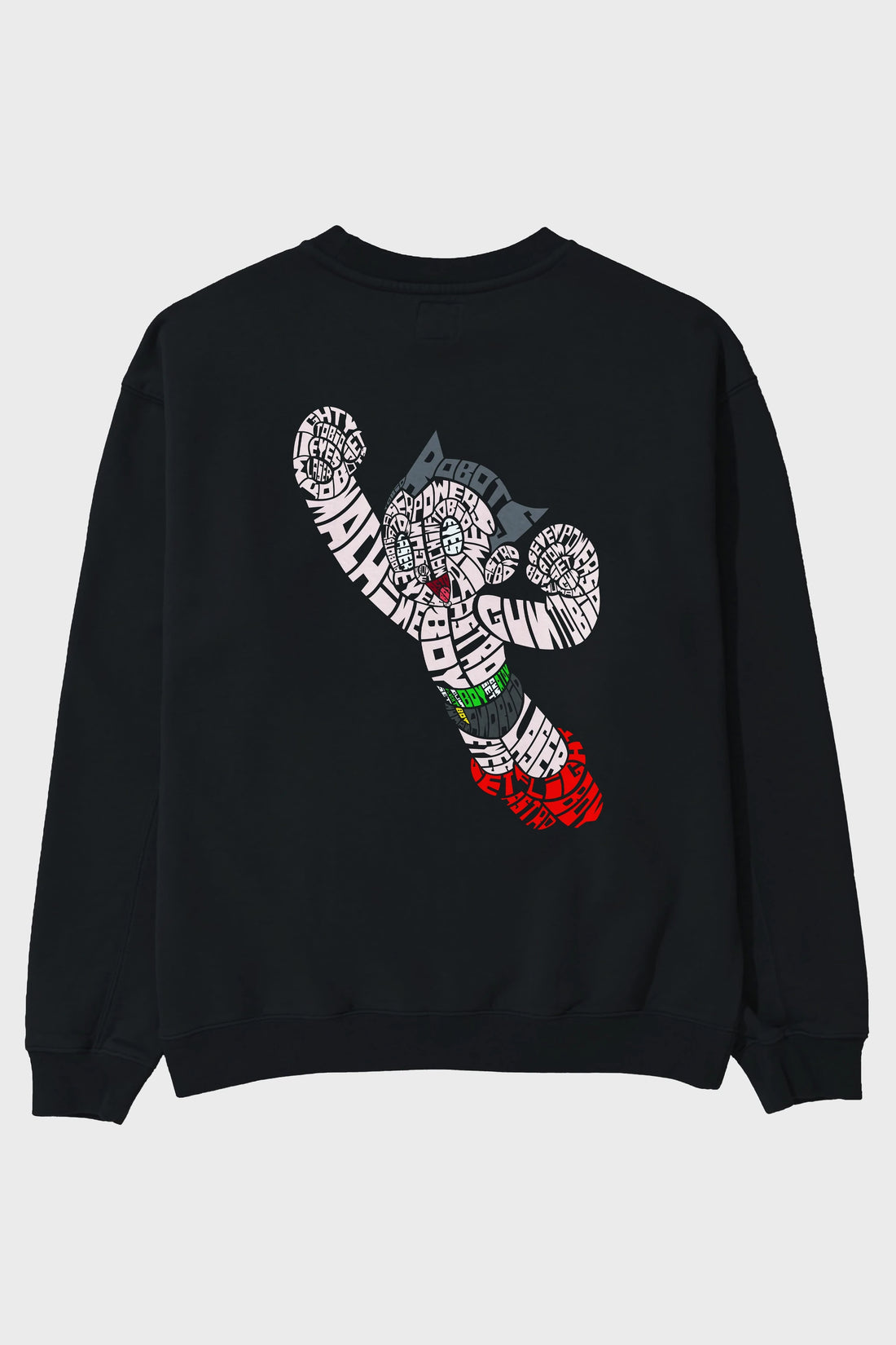 Astroboy Arka Baskılı Oversize Sweatshirt Erkek Kadın Unisex