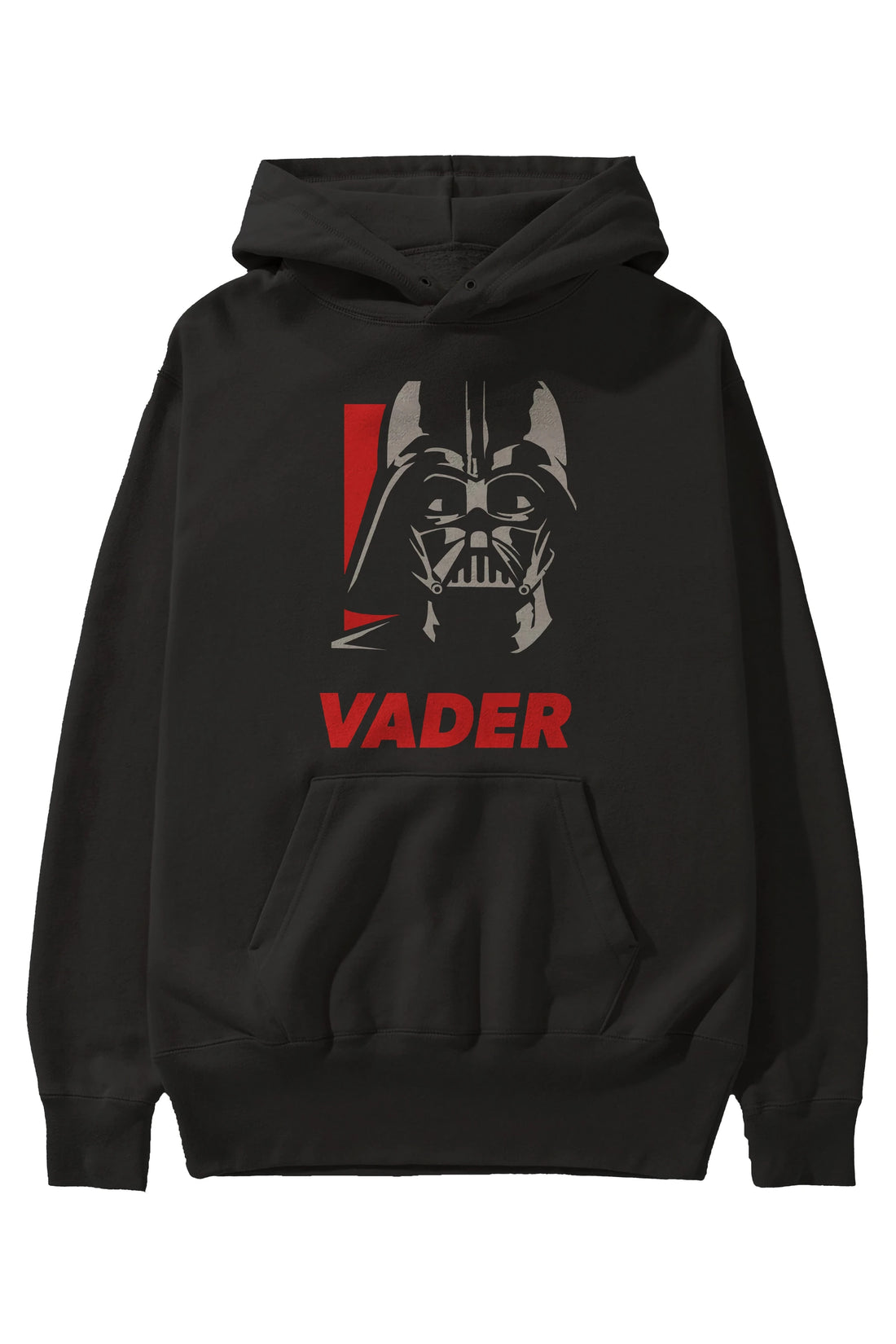 Darth Vader Ön Baskılı Hoodie Oversize Kapüşonlu Sweatshirt Erkek Kadın Unisex