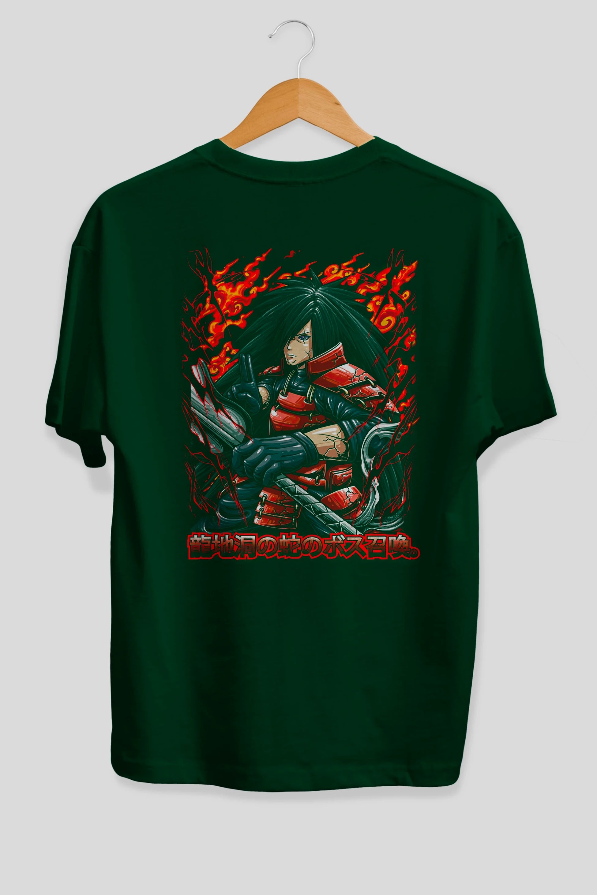 NARUTO (12) Anime Arka Baskılı Oversize t-shirt Erkek Kadın Unisex