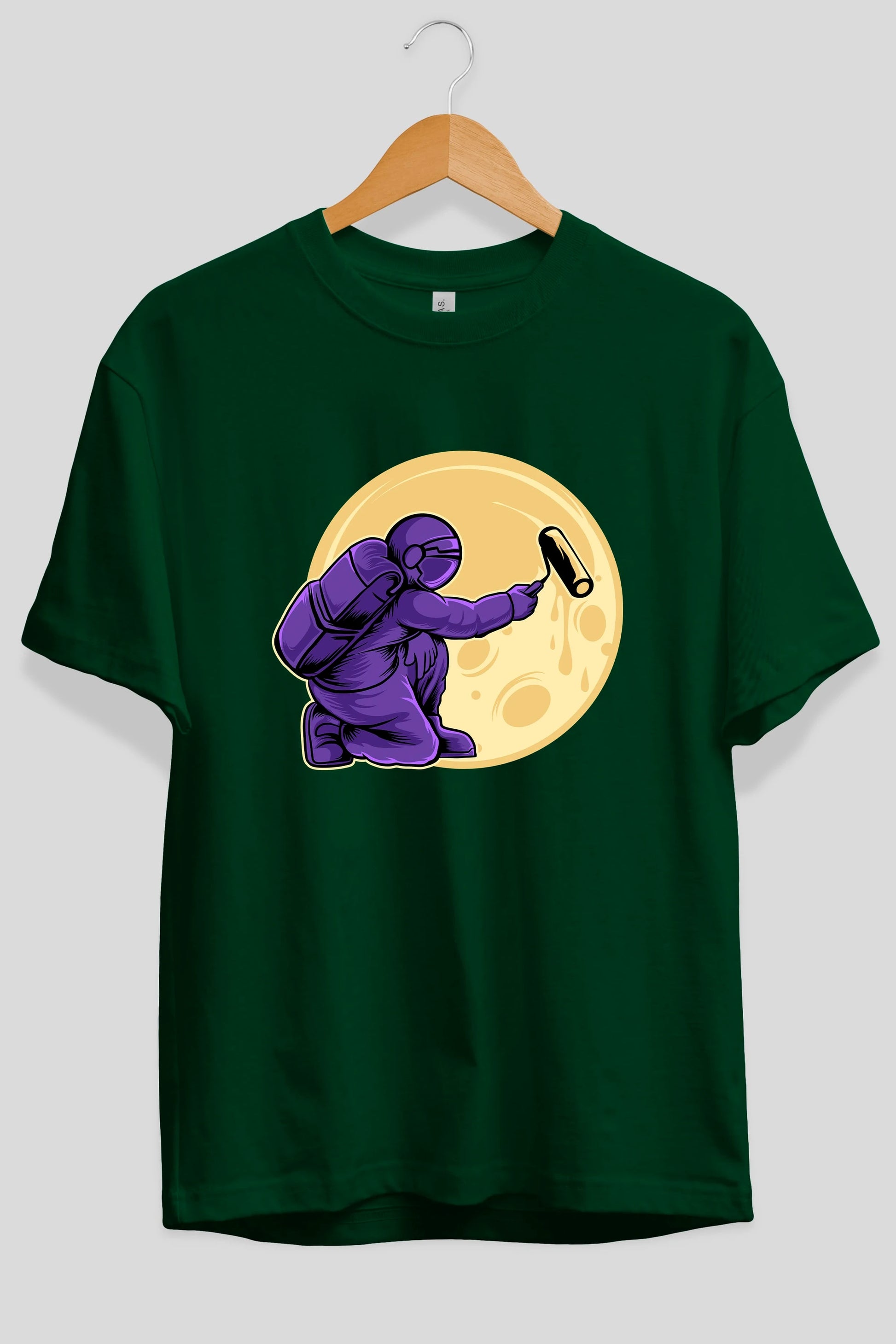 Astropaint Ön Baskılı Oversize t-shirt Erkek Kadın Unisex